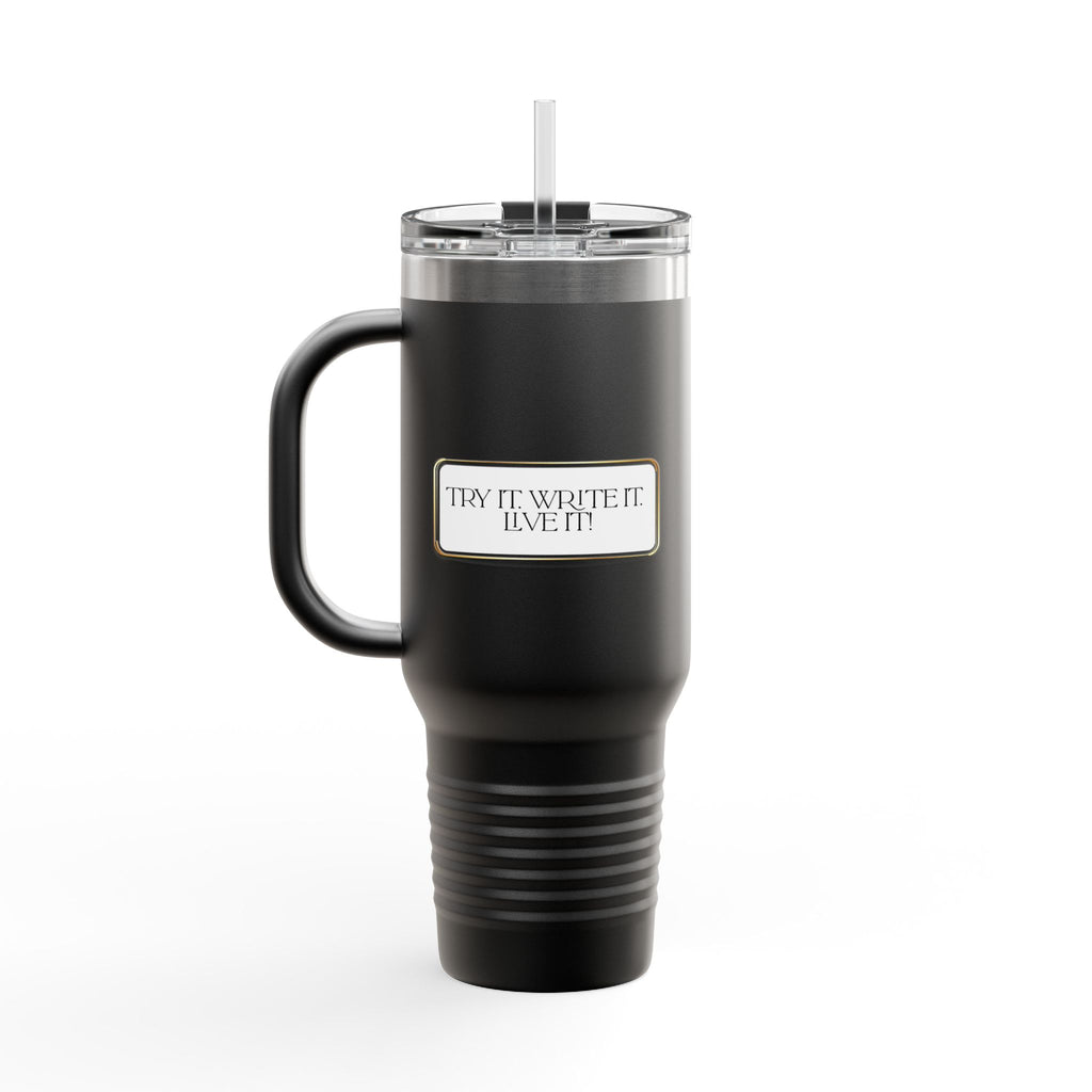 40oz Insulated Travel Mug — Tried, Tested, & True Grace