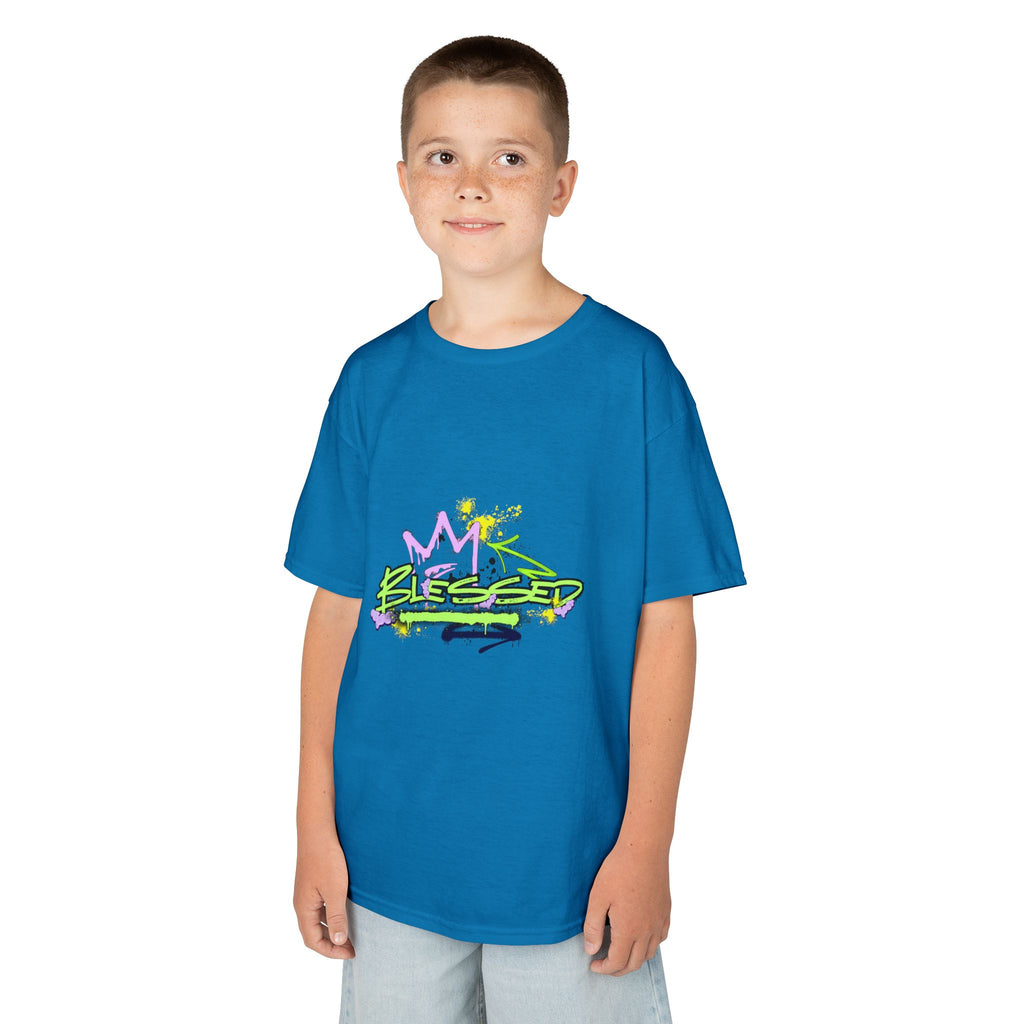 'Blessed' Graffiti - Kids Tee