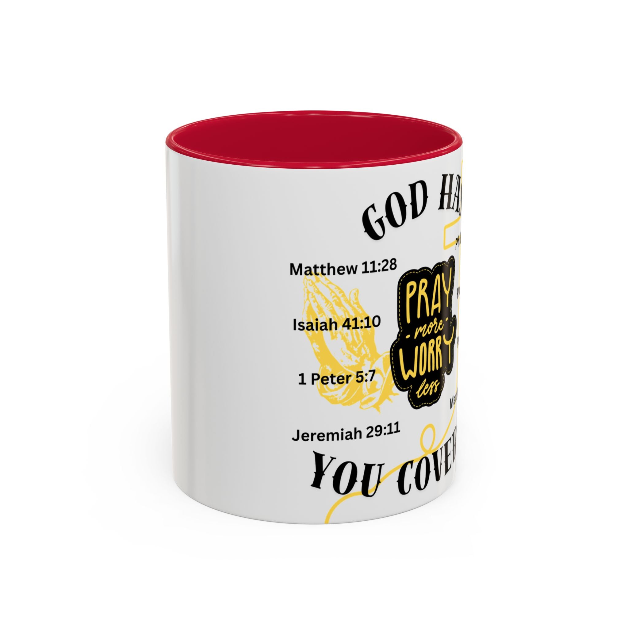 "Pray More, Worry Less" Mug  (11oz/15oz)