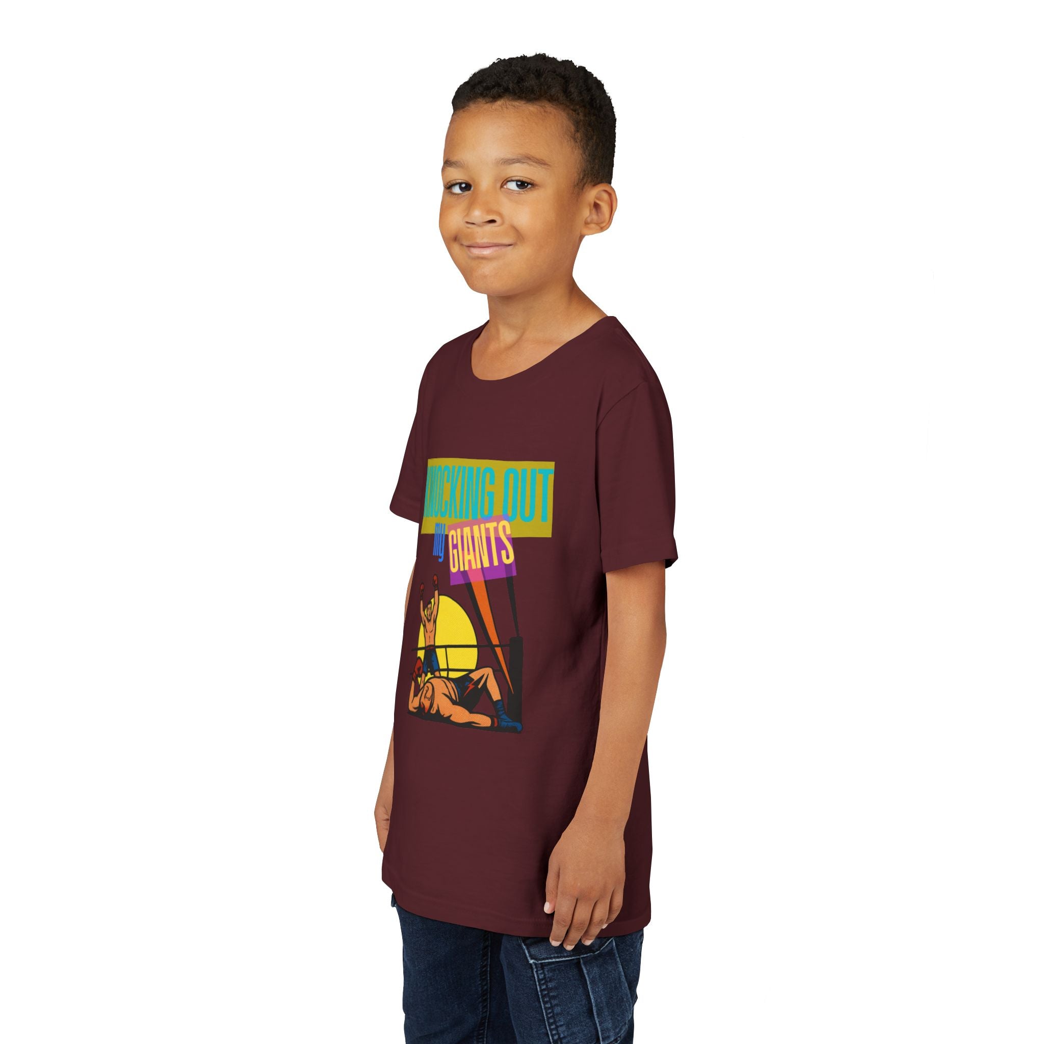 "Knocking Out My Giants" - David and Goliath Graphic Tee