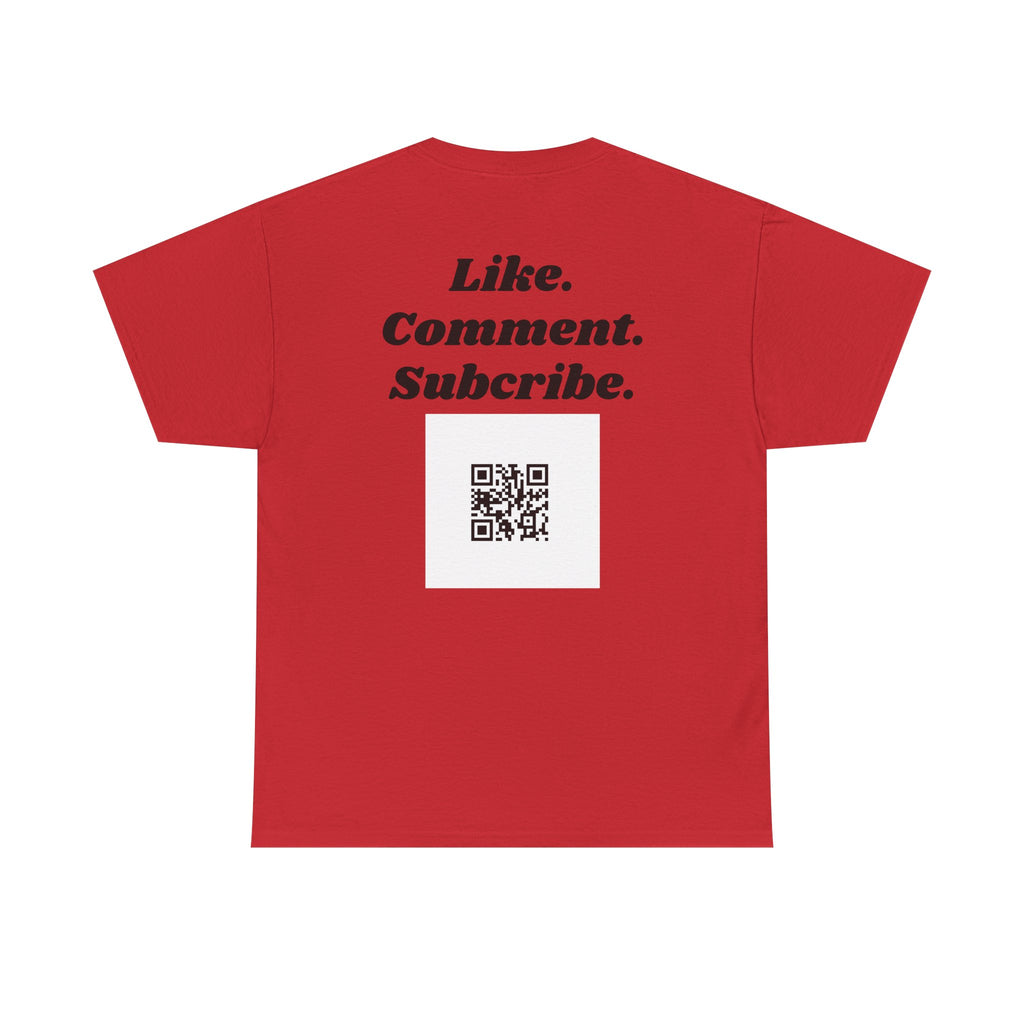 "theOlivetbee" Graphic Tee "Like. Comment. Subscribe."