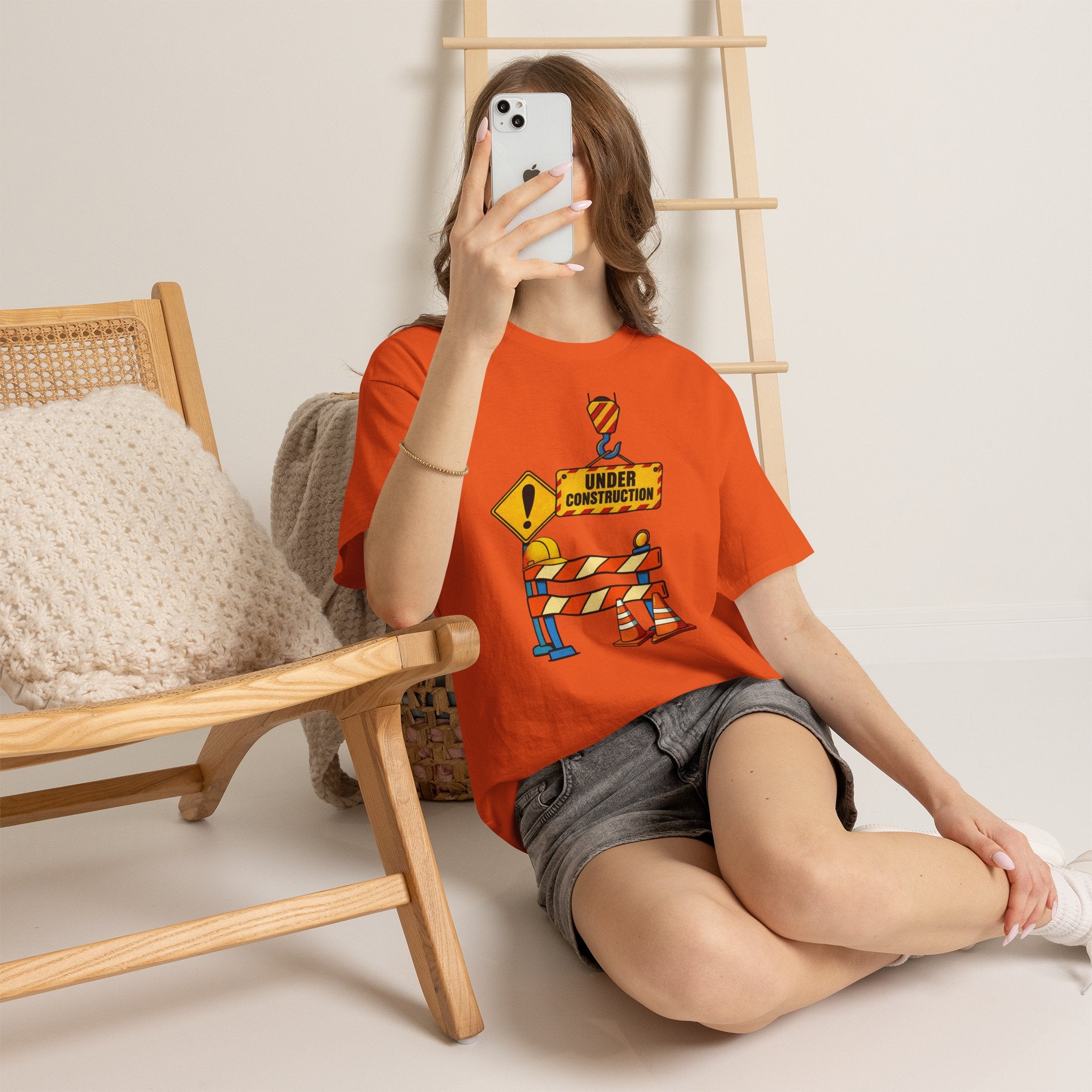 'Under Construction - My Walk With Jesus' - T-Shirt