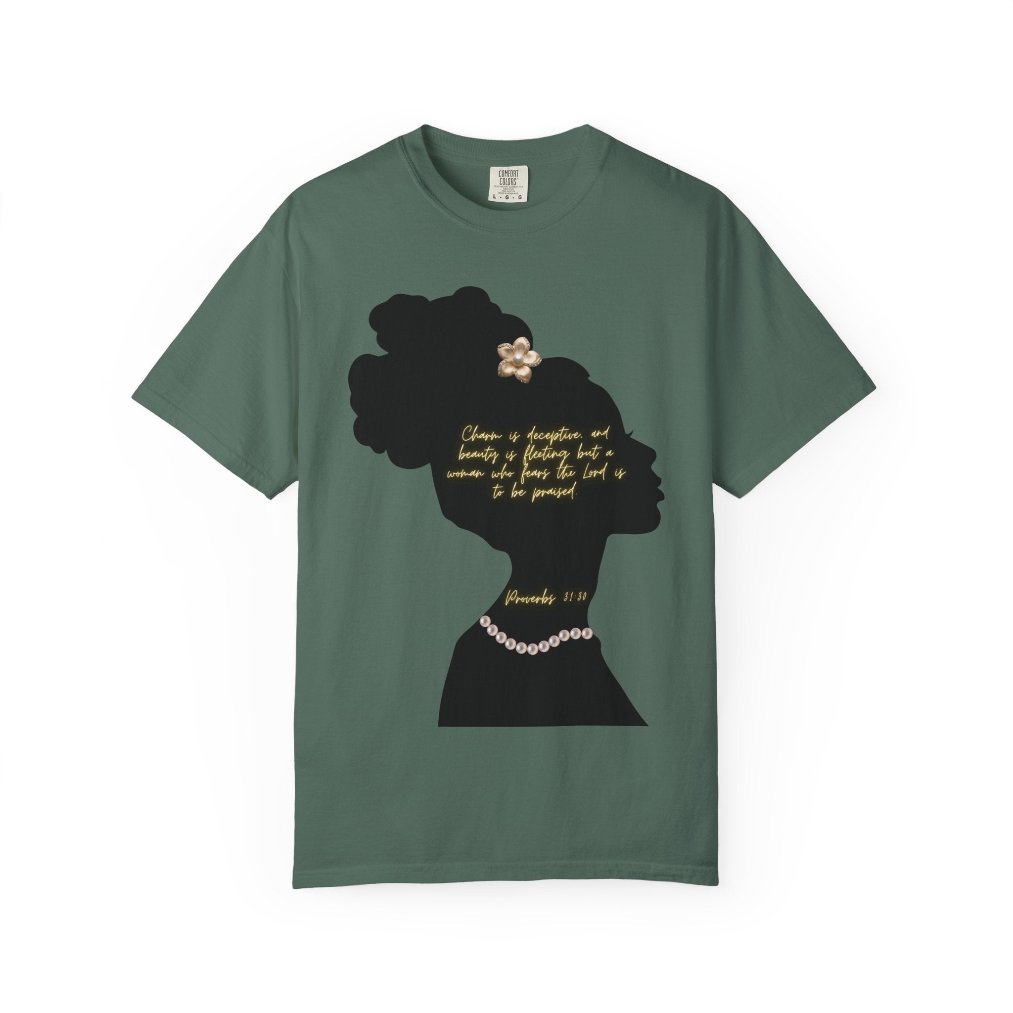 Proverbs 31:30 Pearls - T-Shirt