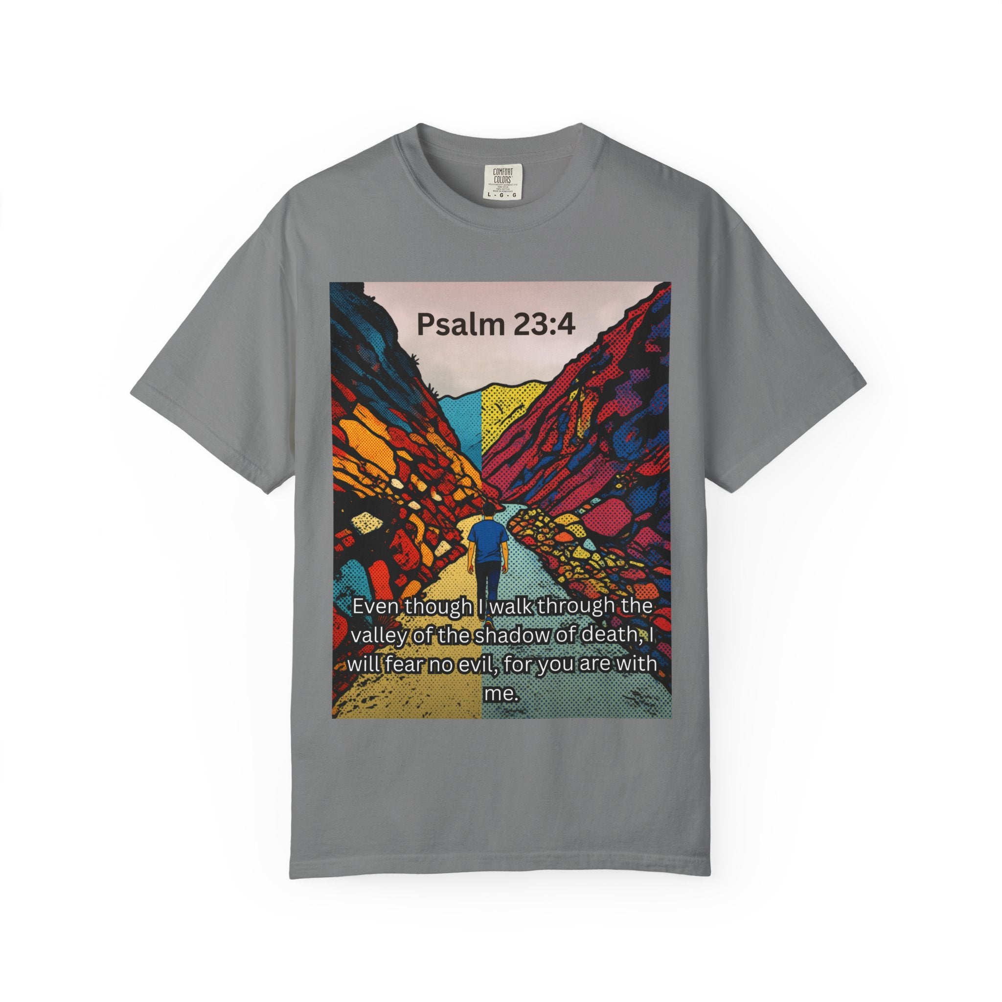 Psalm 23:4 — Valley Tee