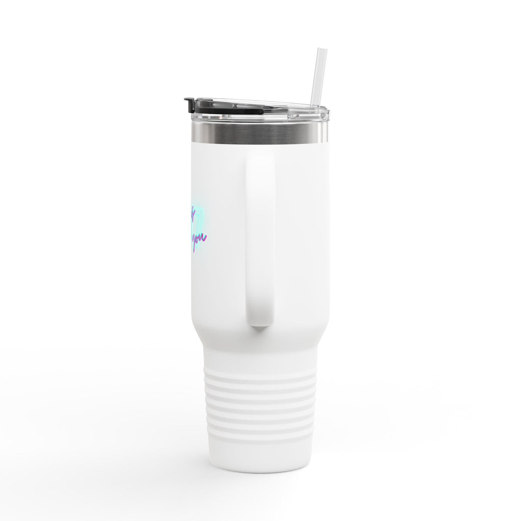 'He is with you' — Insulated Travel Mug (40oz)