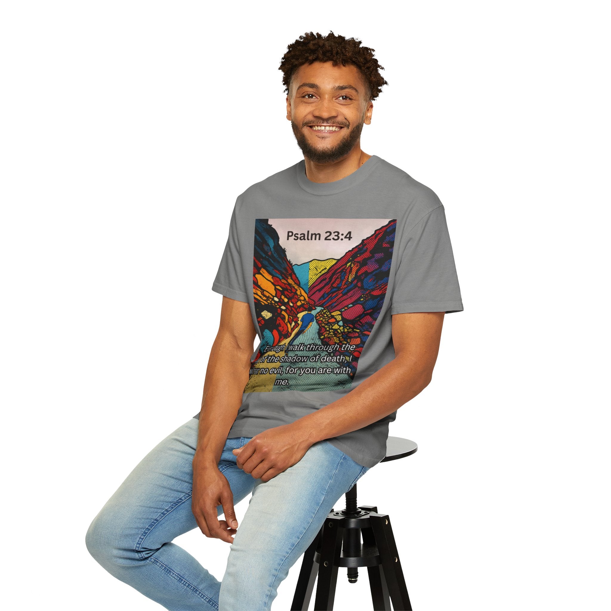 Psalm 23:4 — Valley Tee