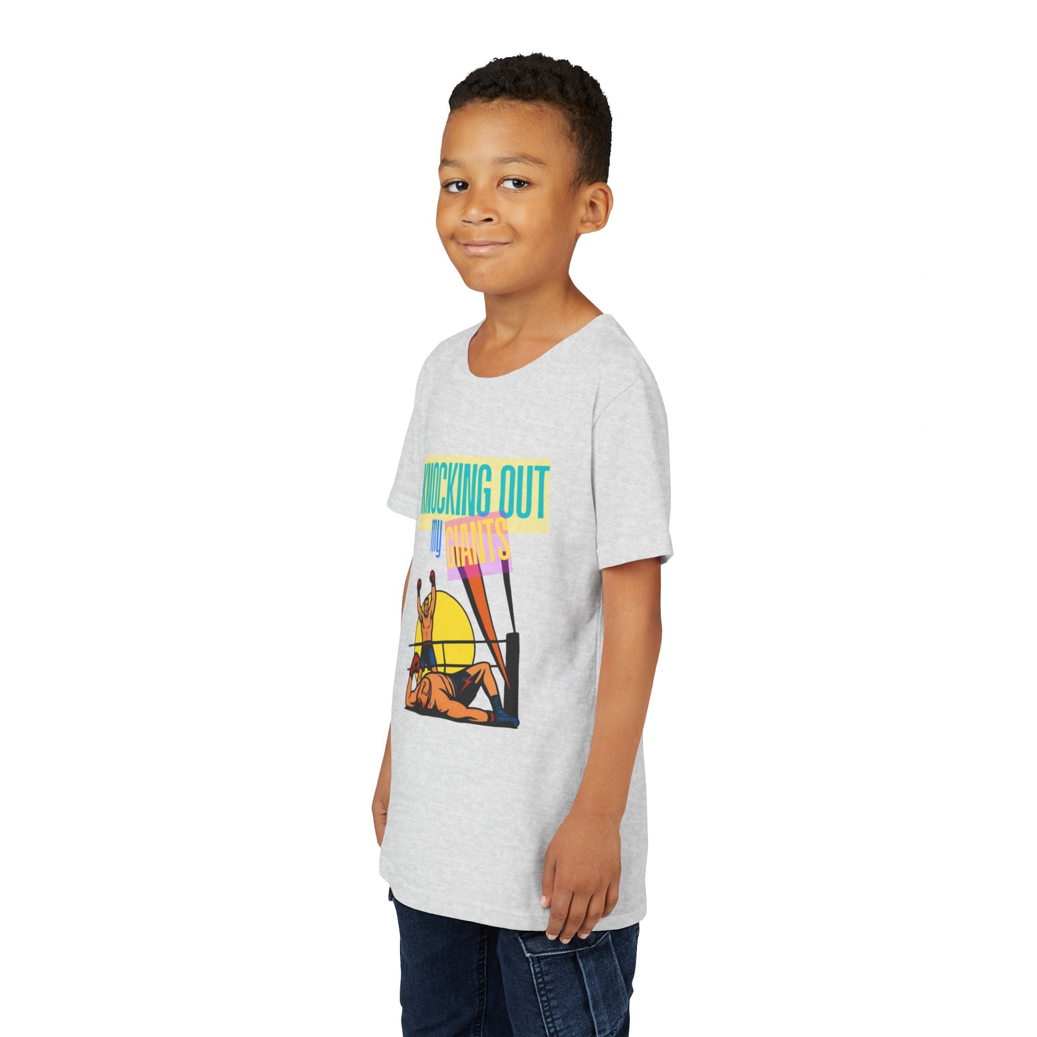 "Knocking Out My Giants" - David and Goliath Graphic Tee