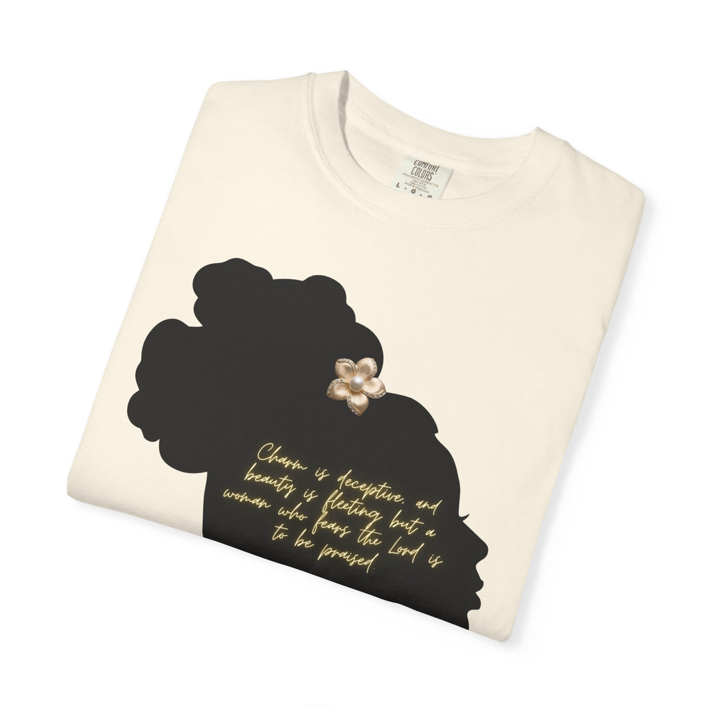 Proverbs 31:30 Pearls - T-Shirt