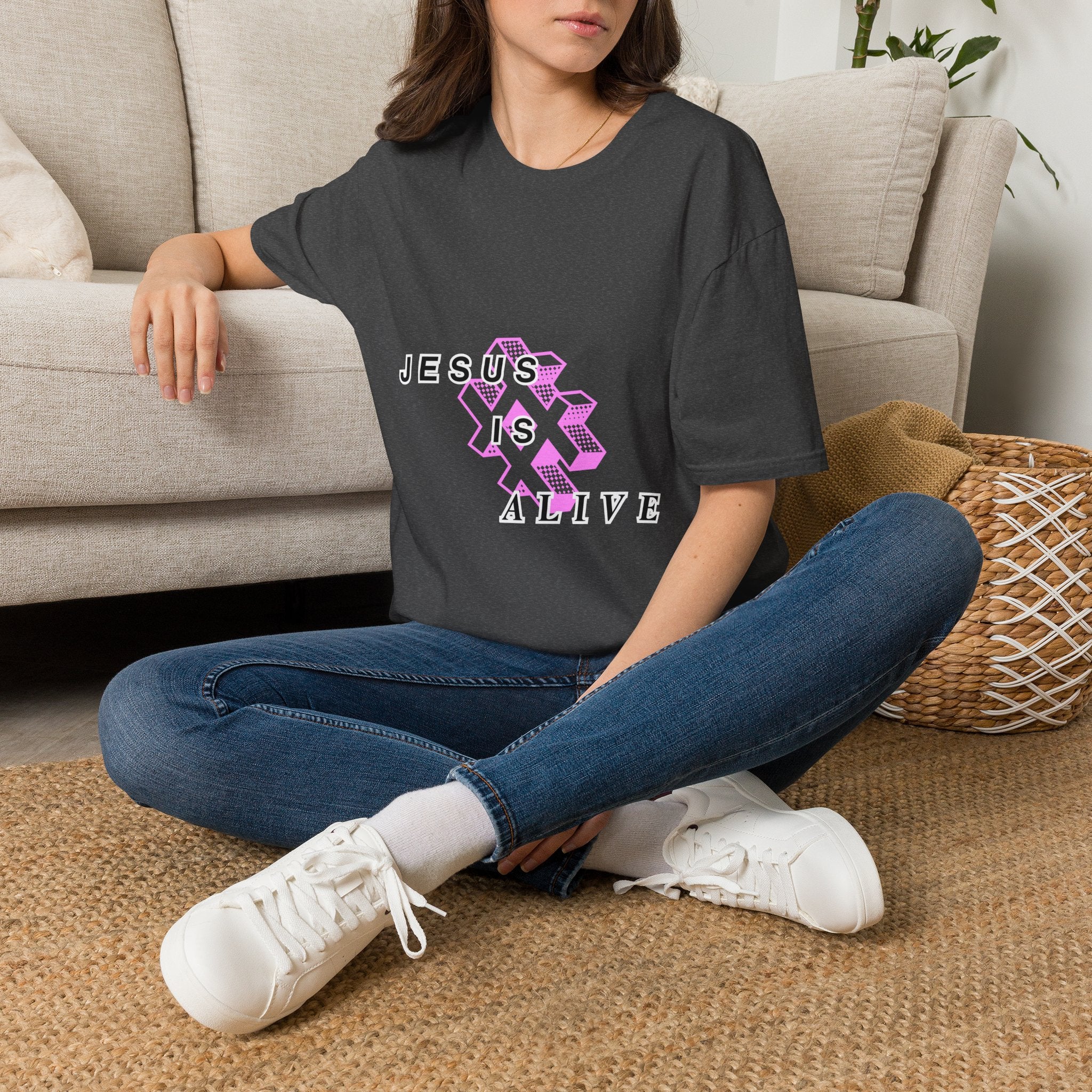 '#Jesus Is Alive'  — Graphic Tee