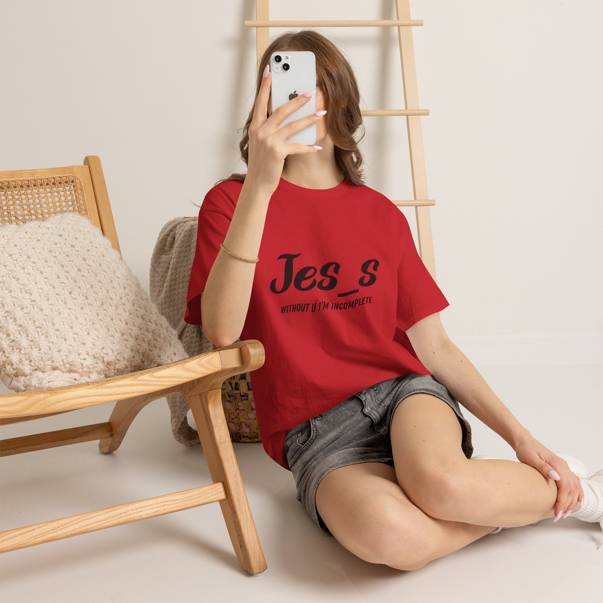 "Jes_s Without U I'm Incomplete" T-Shirt