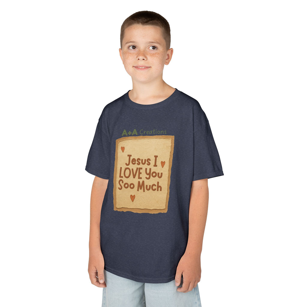 "Jesus I Love You Soo Much" - Kids Tee