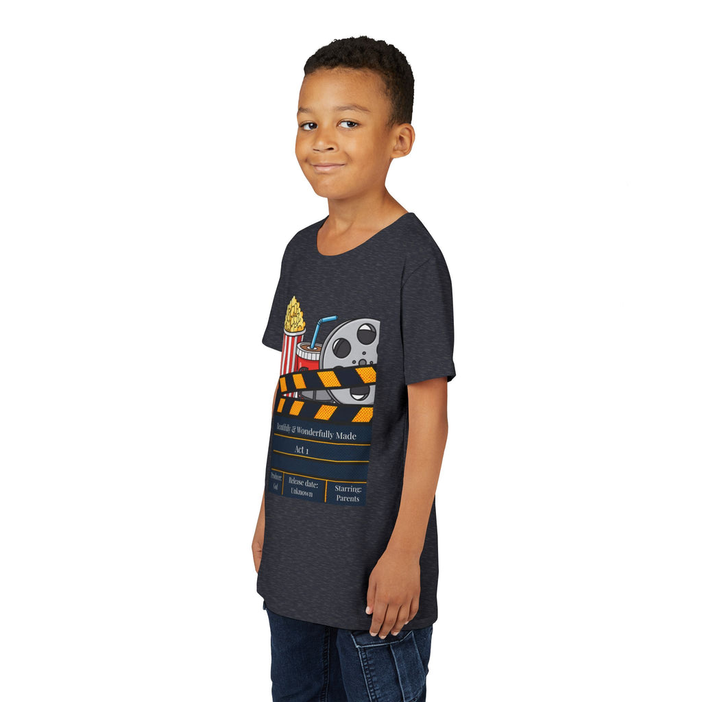 'Beautifully & Wonderfully Made'  — Kids Movie Night Tee