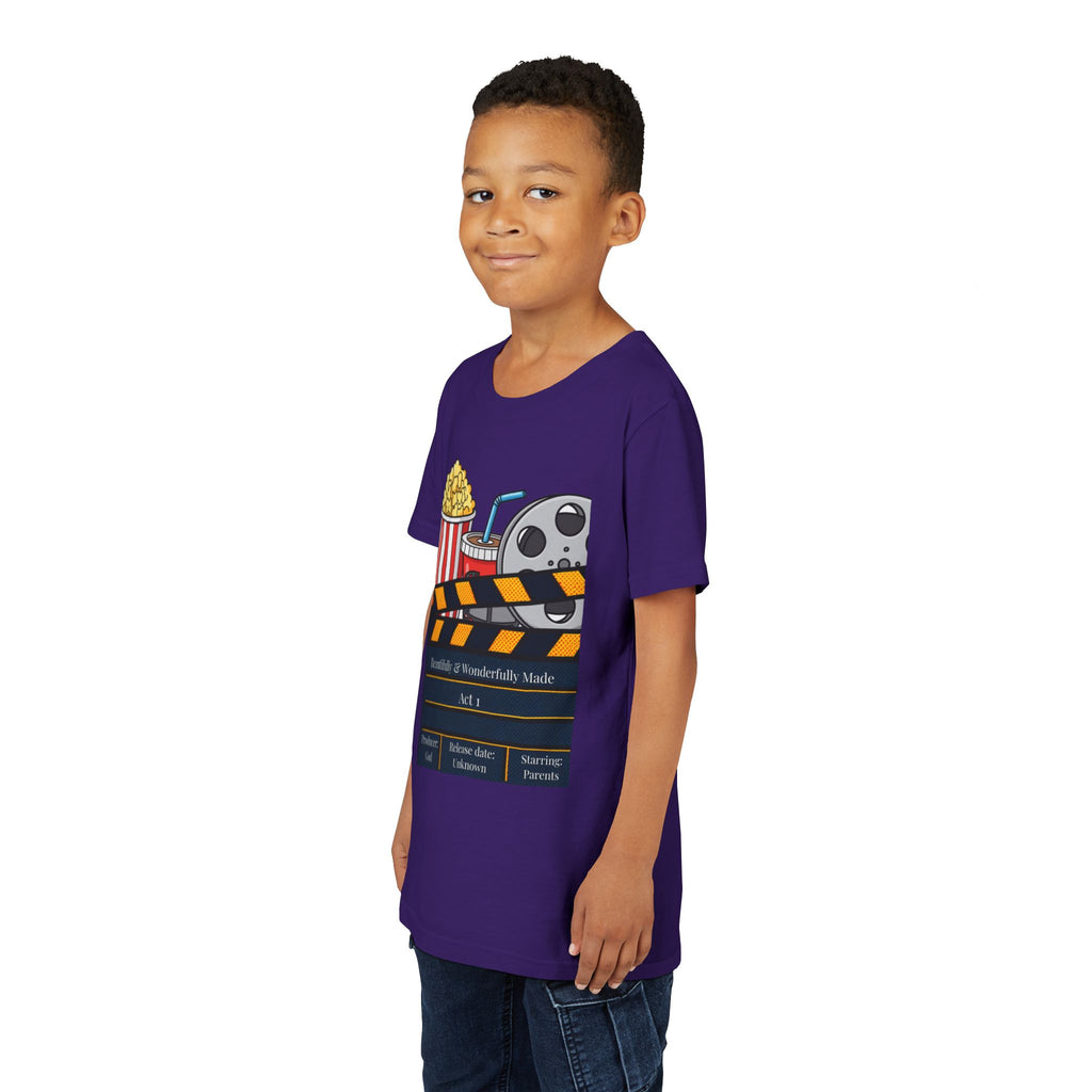 'Beautifully & Wonderfully Made'  — Kids Movie Night Tee