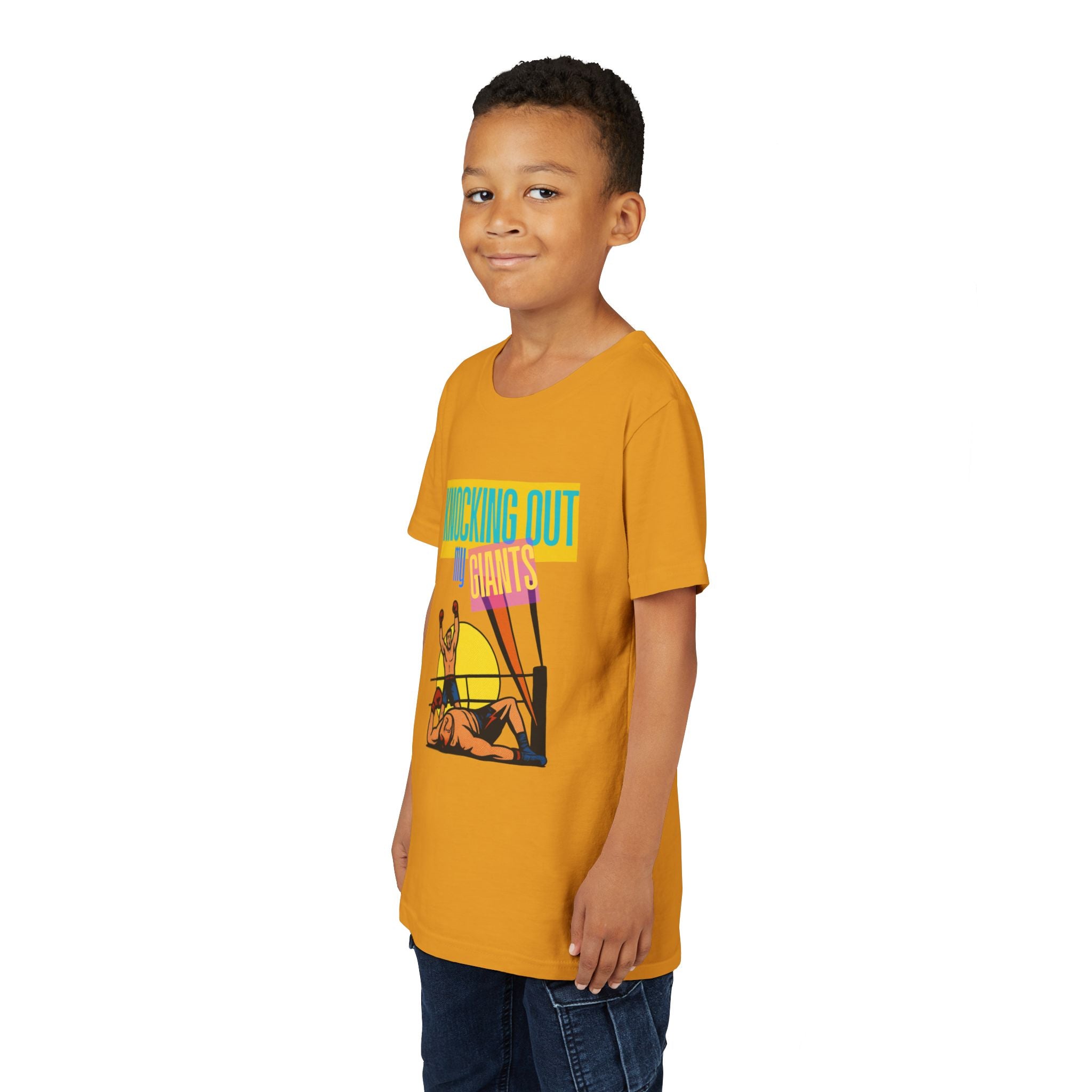 "Knocking Out My Giants" - David and Goliath Graphic Tee