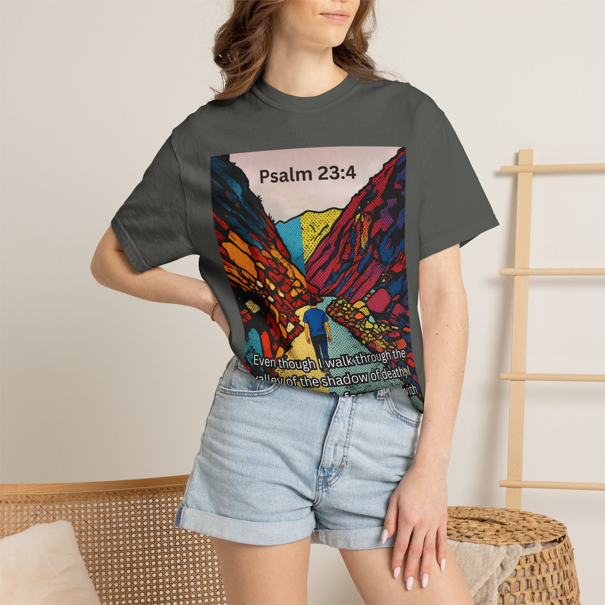 Psalm 23:4 — Valley Tee
