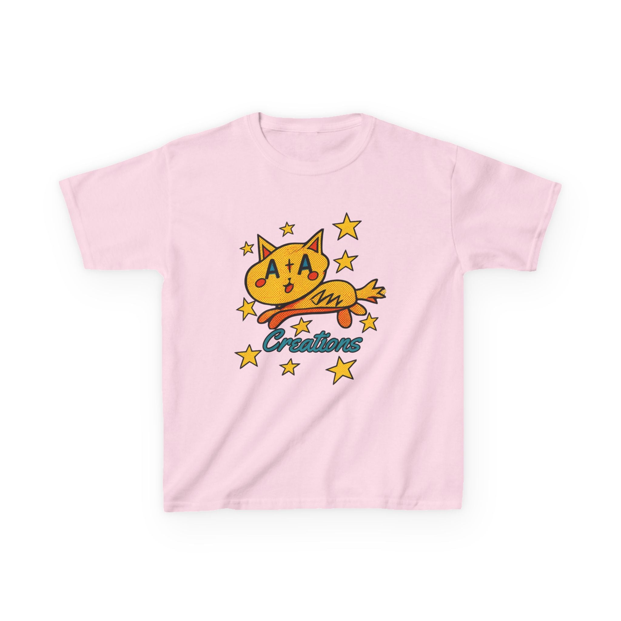 'A+A Creations' Star Gaze Kitty -  Kids Tee