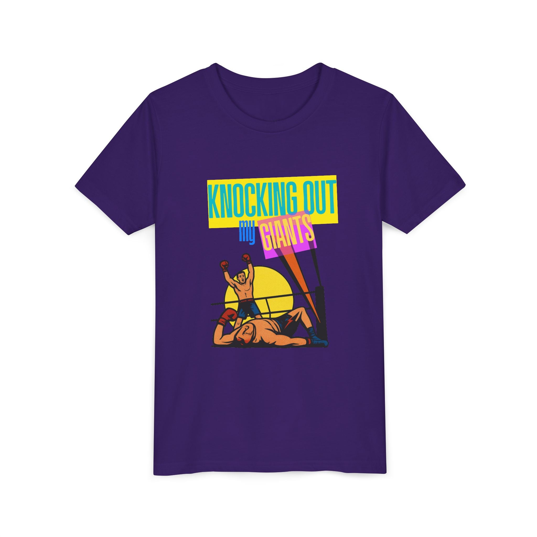 "Knocking Out My Giants" - David and Goliath Graphic Tee