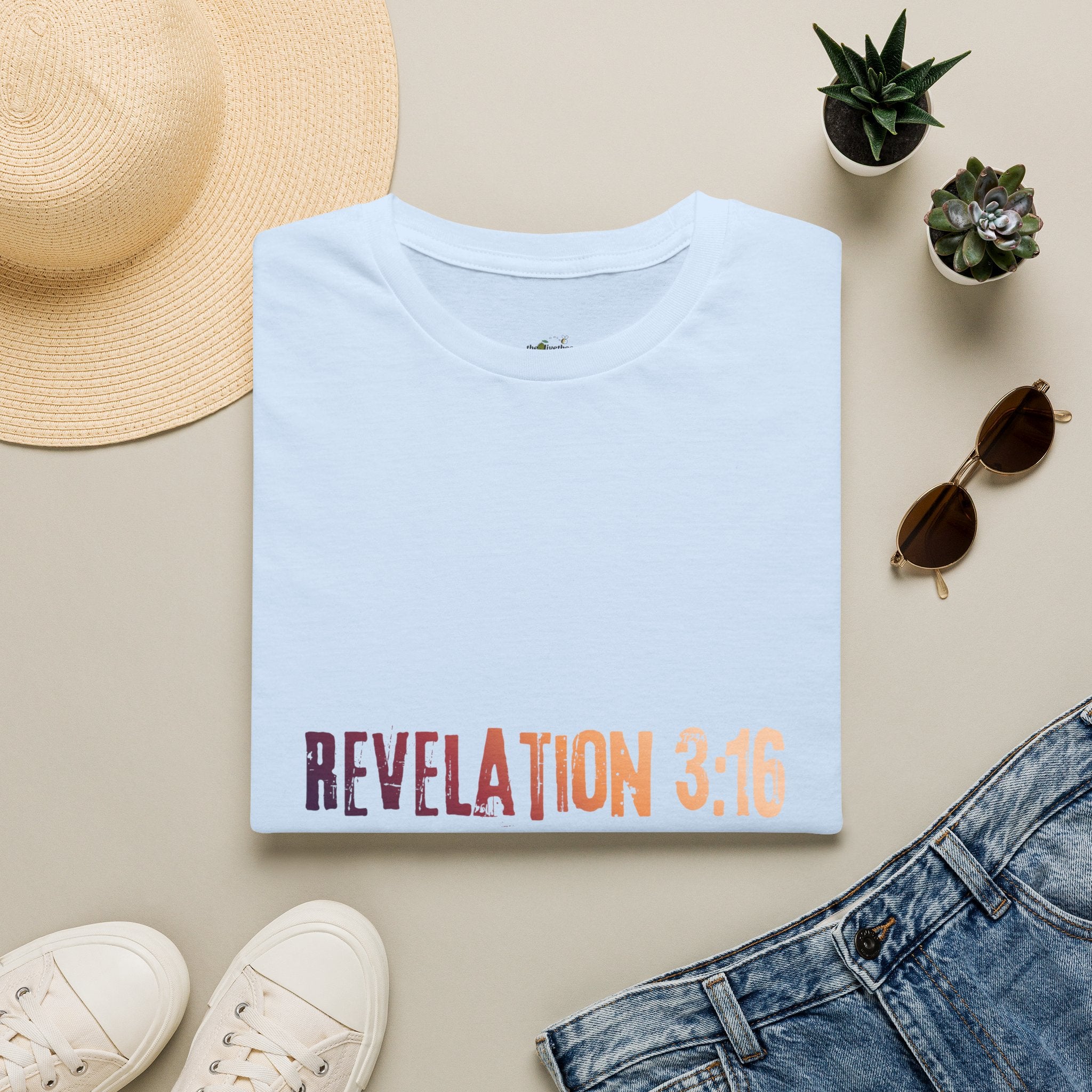"Are You In Or?" Revelation 3:16  — T-Shirt