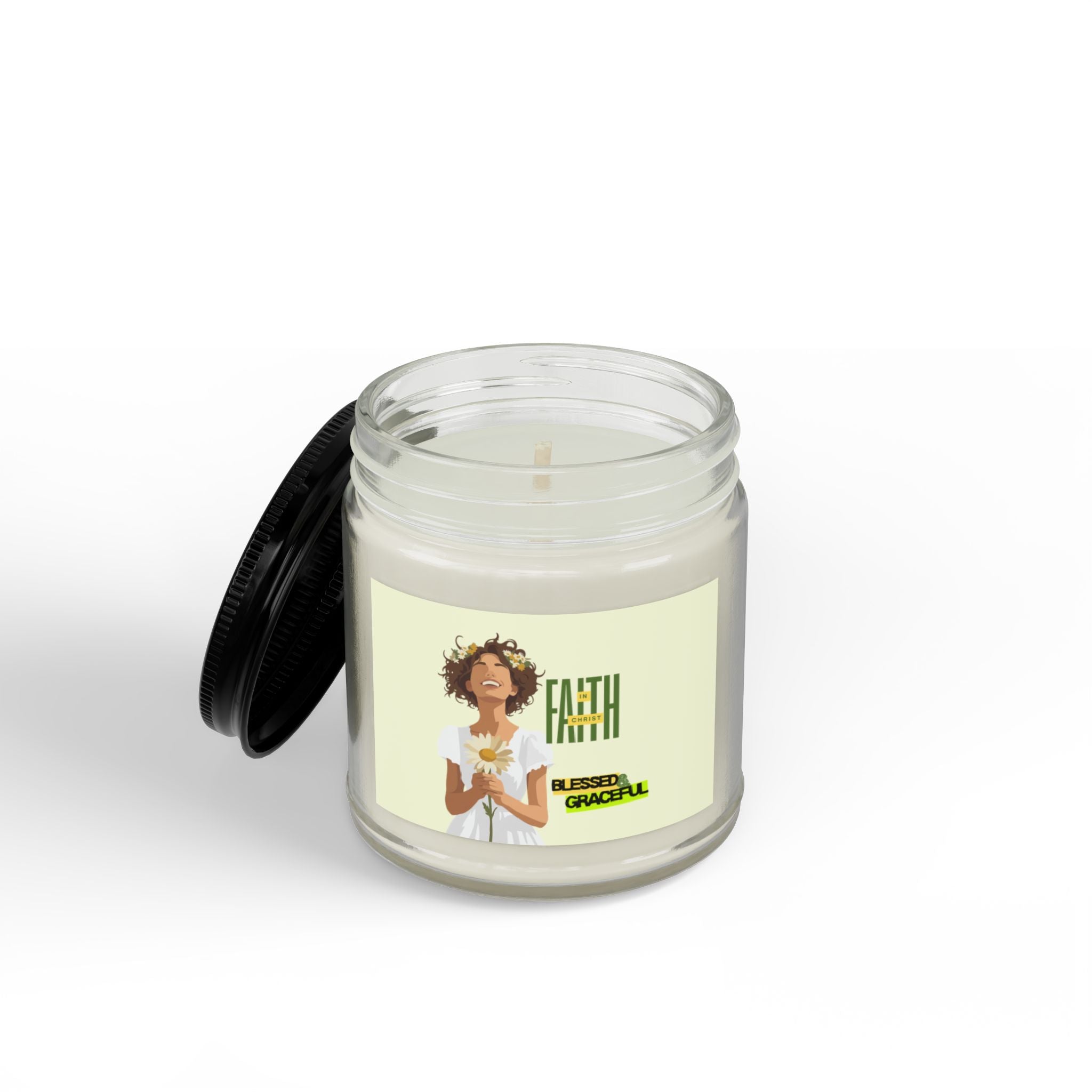 'Faith in Christ': Blessed & Graceful — Soy Candle (4oz & 9oz)