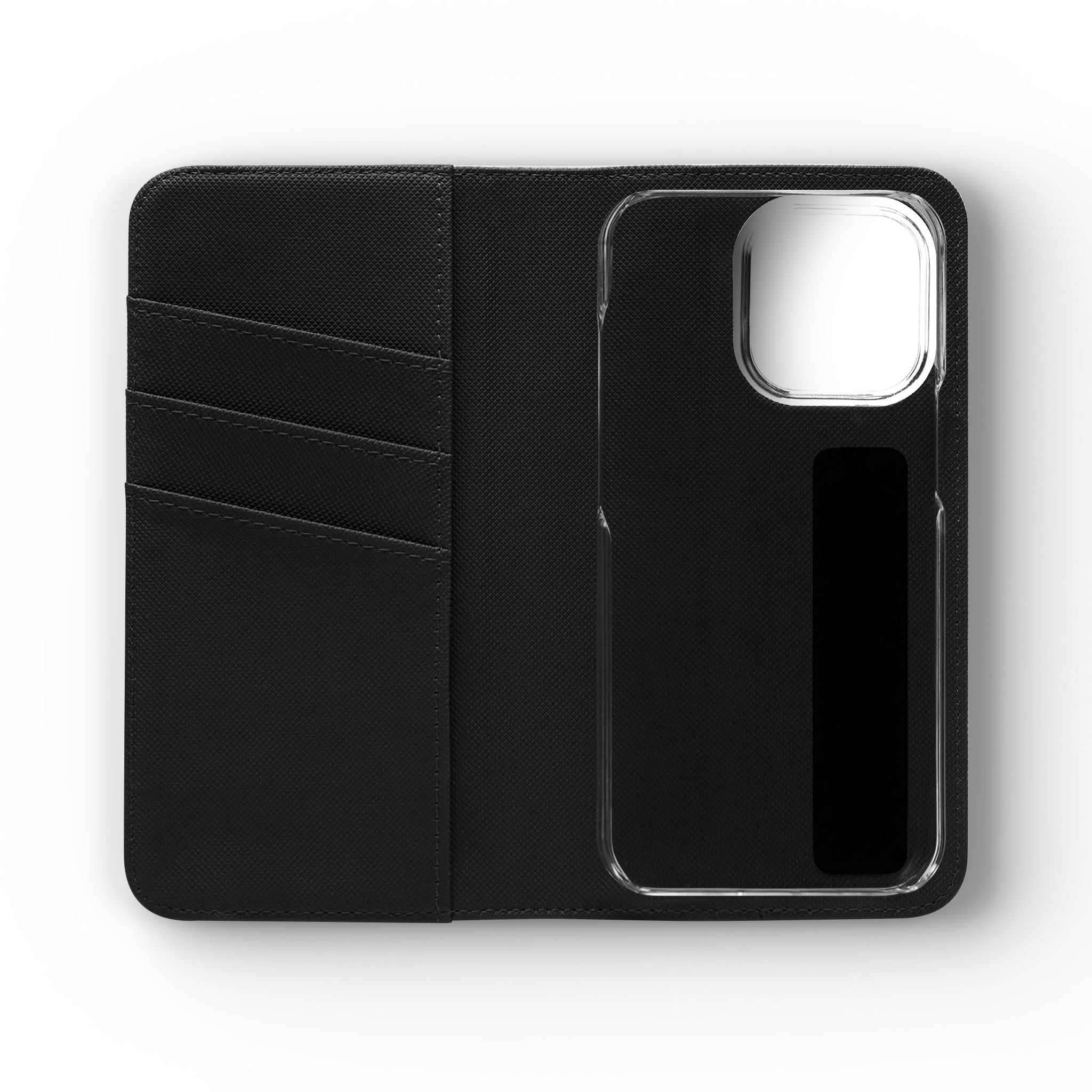 Flip Case Phone Wallet — 'theOlivetbee' Folio with Card Slots