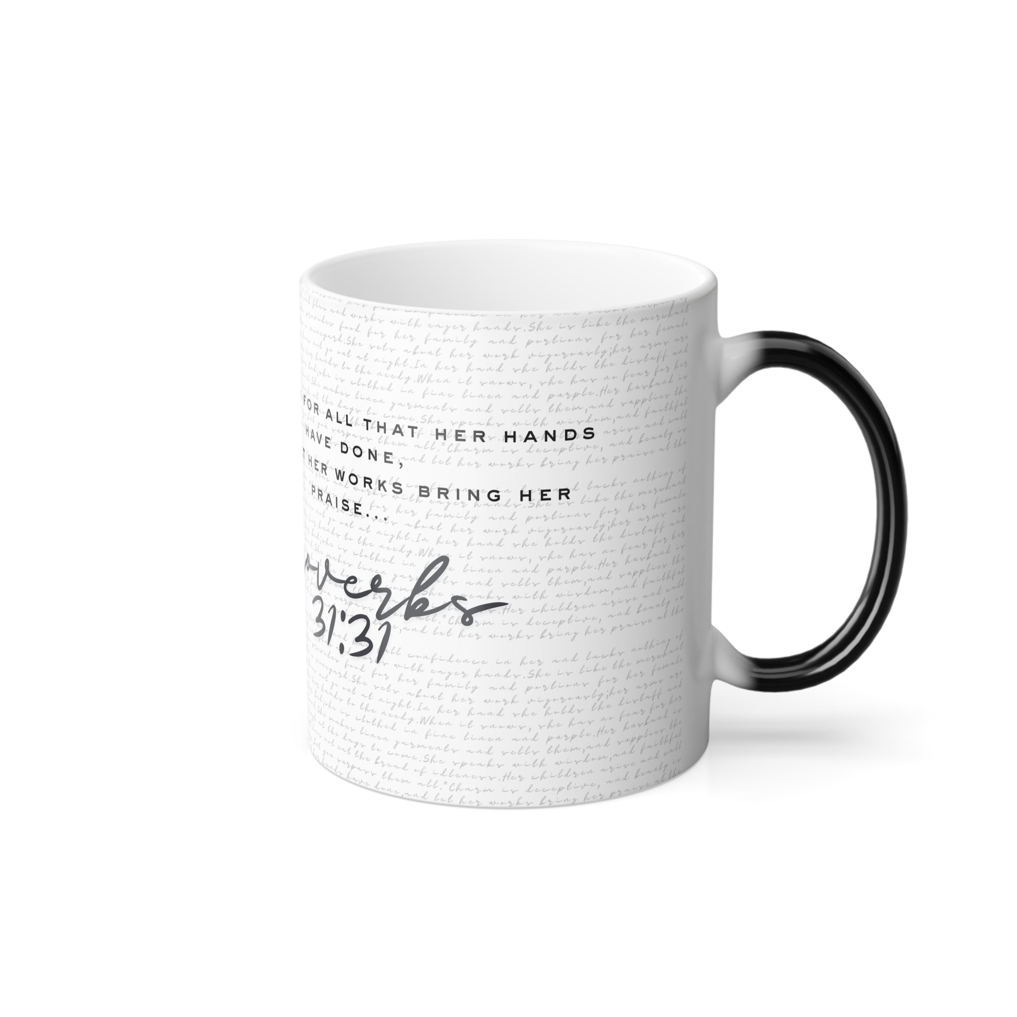 'The Multitude': Proverbs 31 — Color Morphing Mug (11oz)