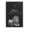 "Jesus: The Lion & The Lamb" —  Area Rugs (4 types & sizes)