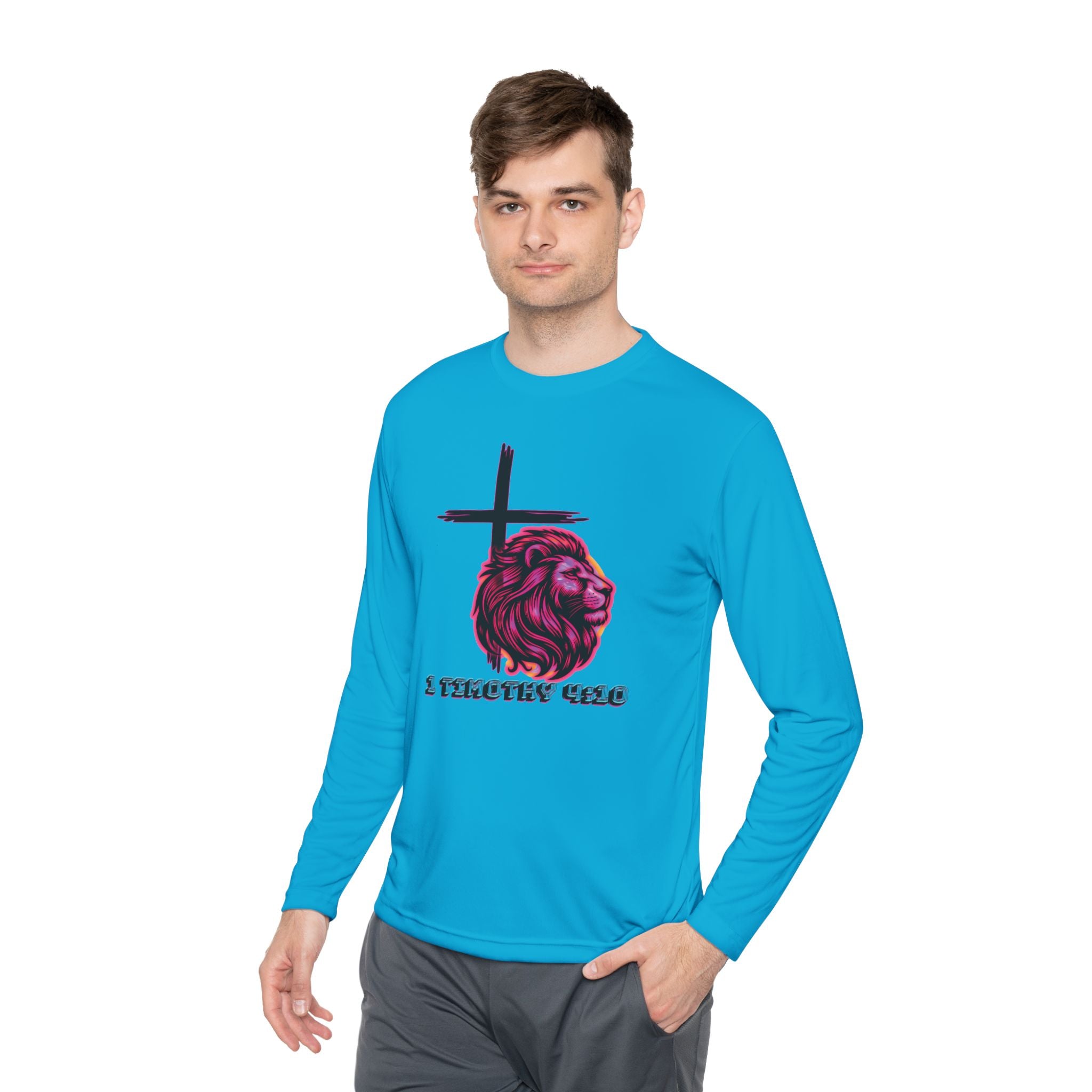 1 Timothy 4:10 - Athletic Long Sleeve