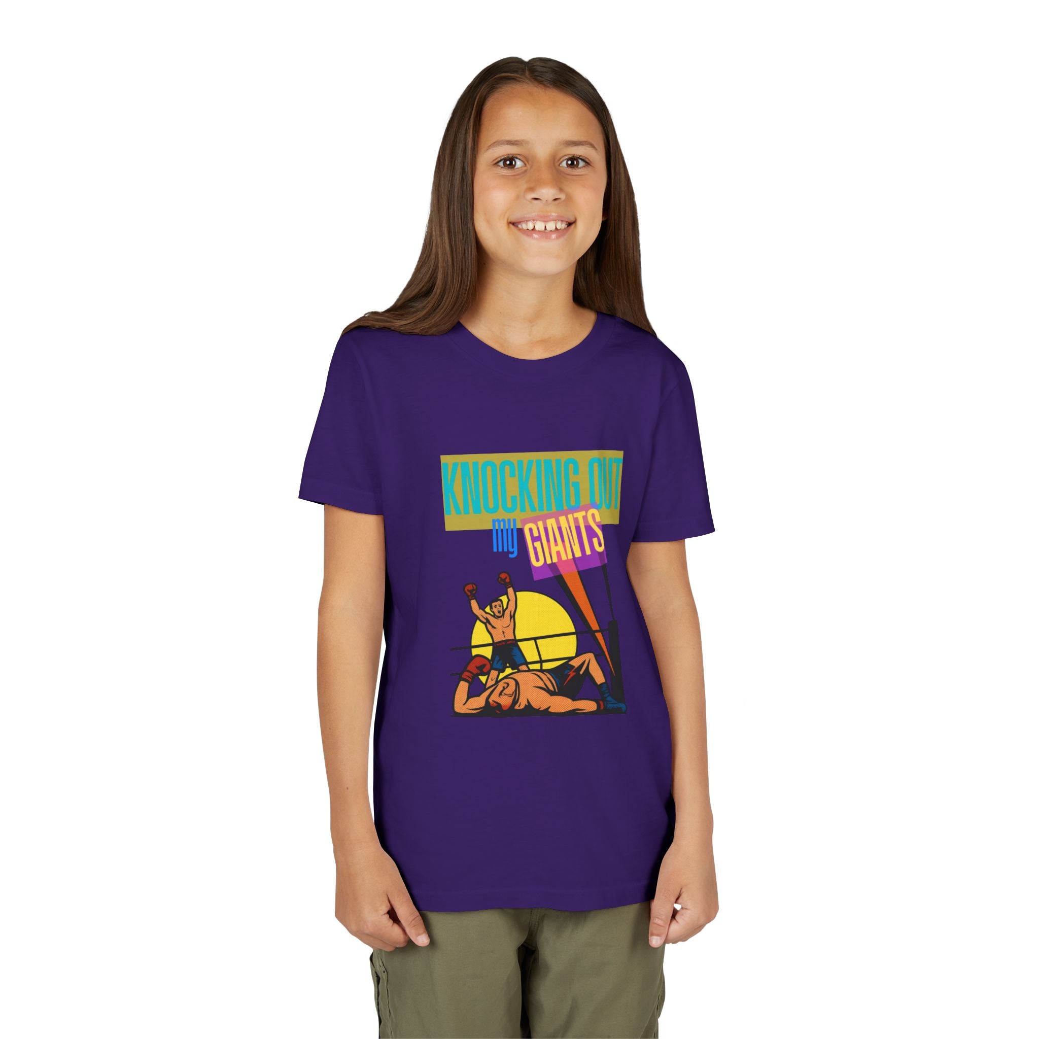 "Knocking Out My Giants" - David and Goliath Graphic Tee