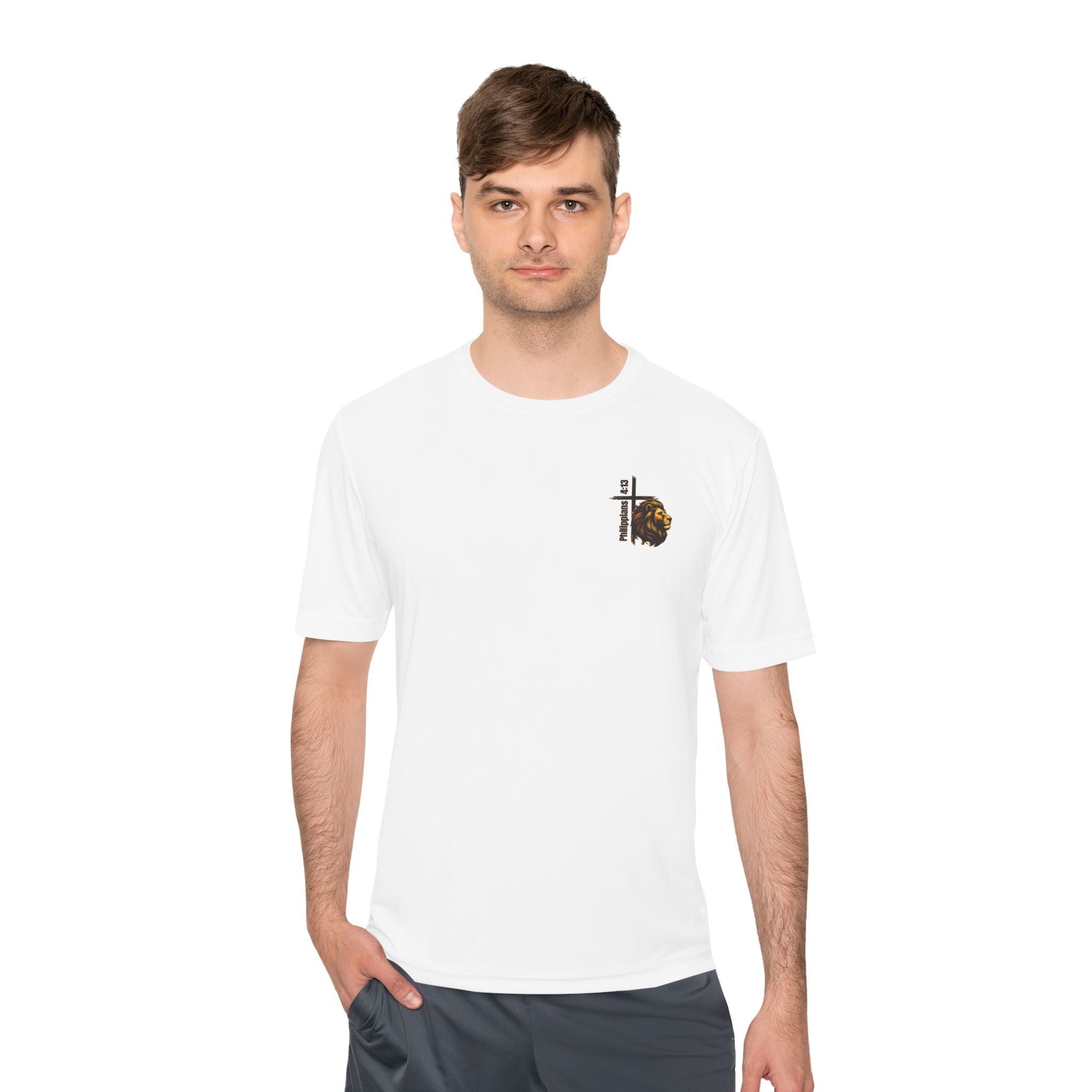 Philippians 4:13— Moisture-Wicking T-Shirt
