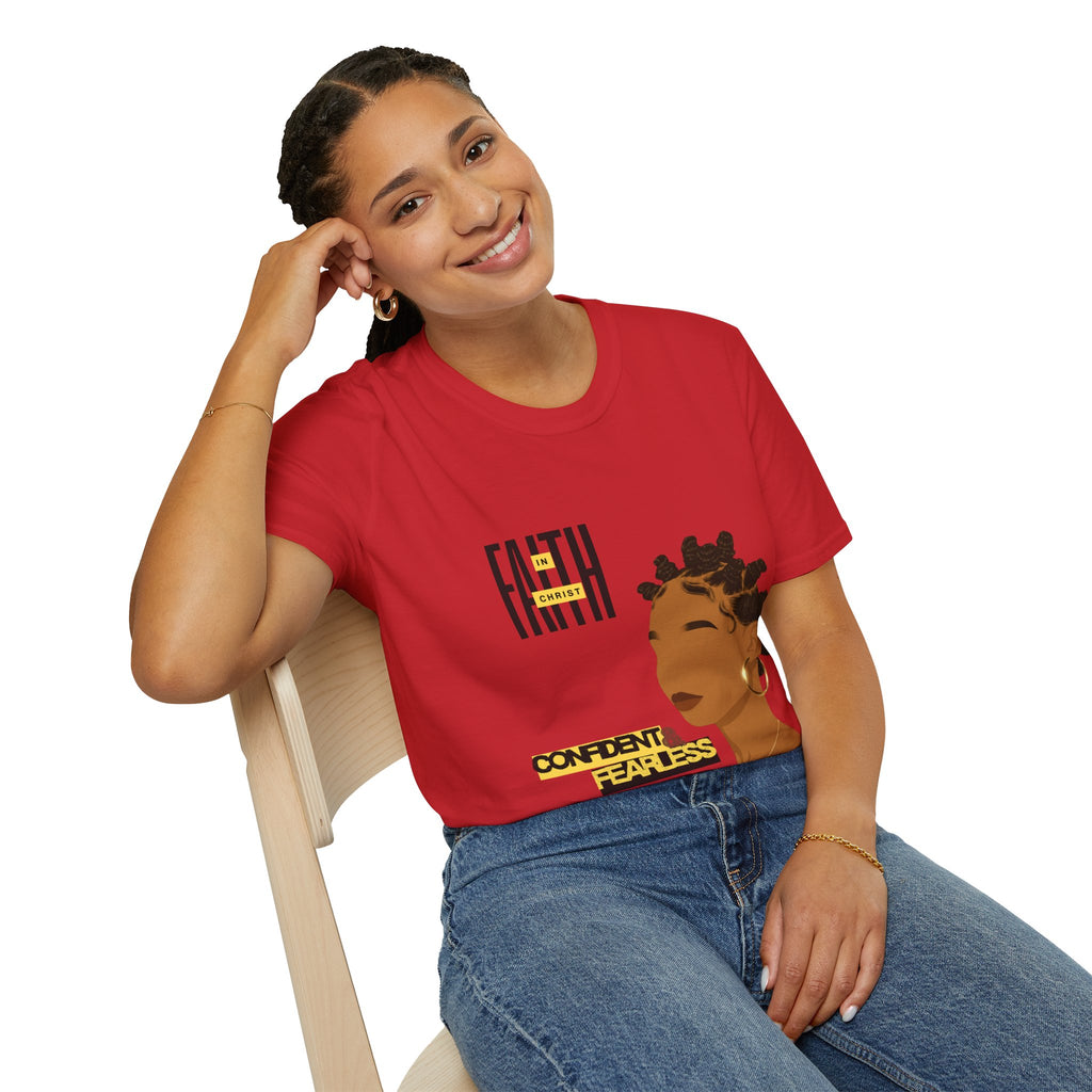 'Faith in Christ': Confident & Fearless — Tee