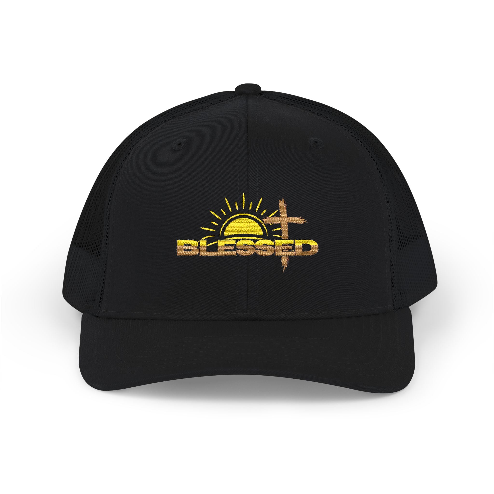 'Blessed' Sunrise Trucker Cap