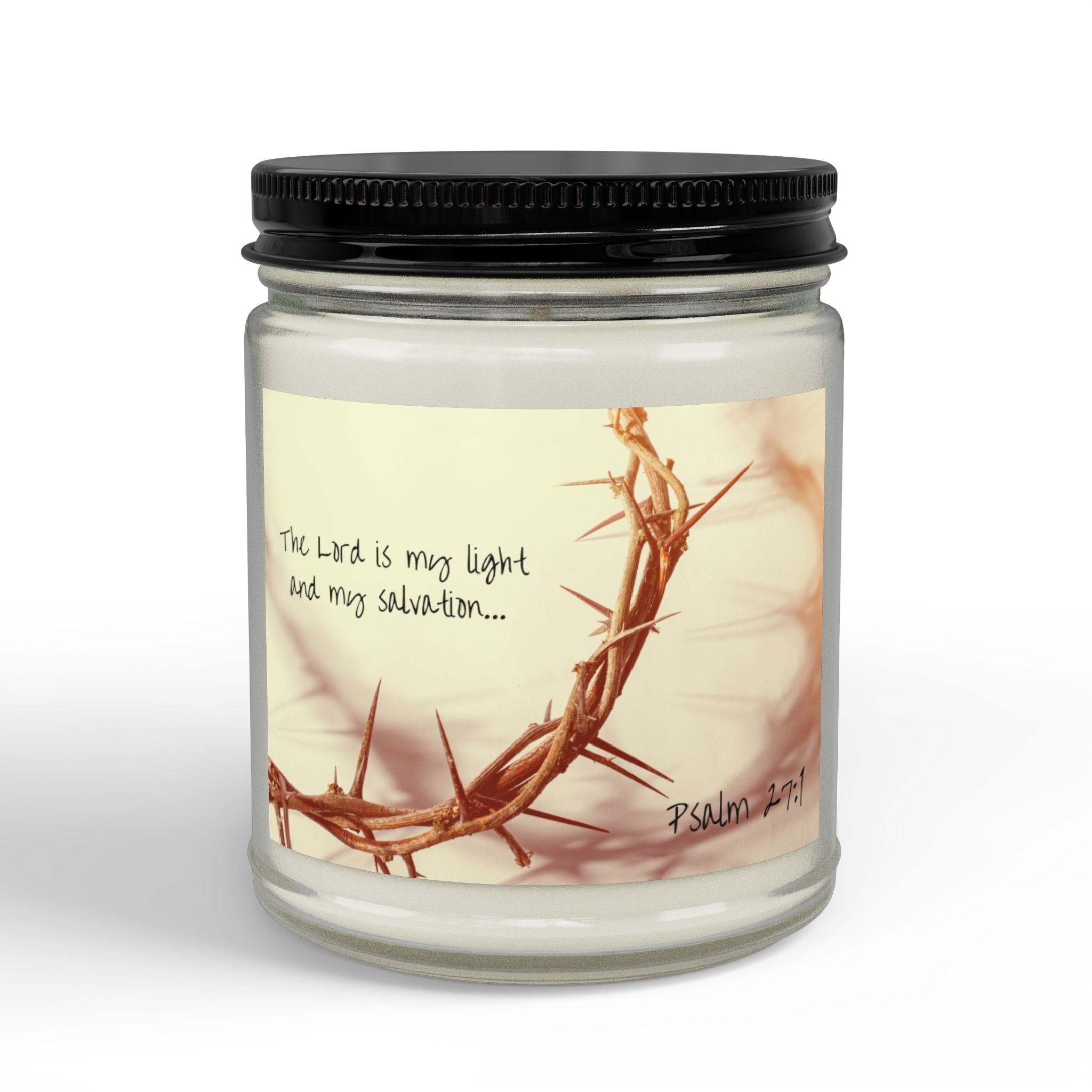 "The Lord Is My Light" — Soy Candle (4oz & 9oz)