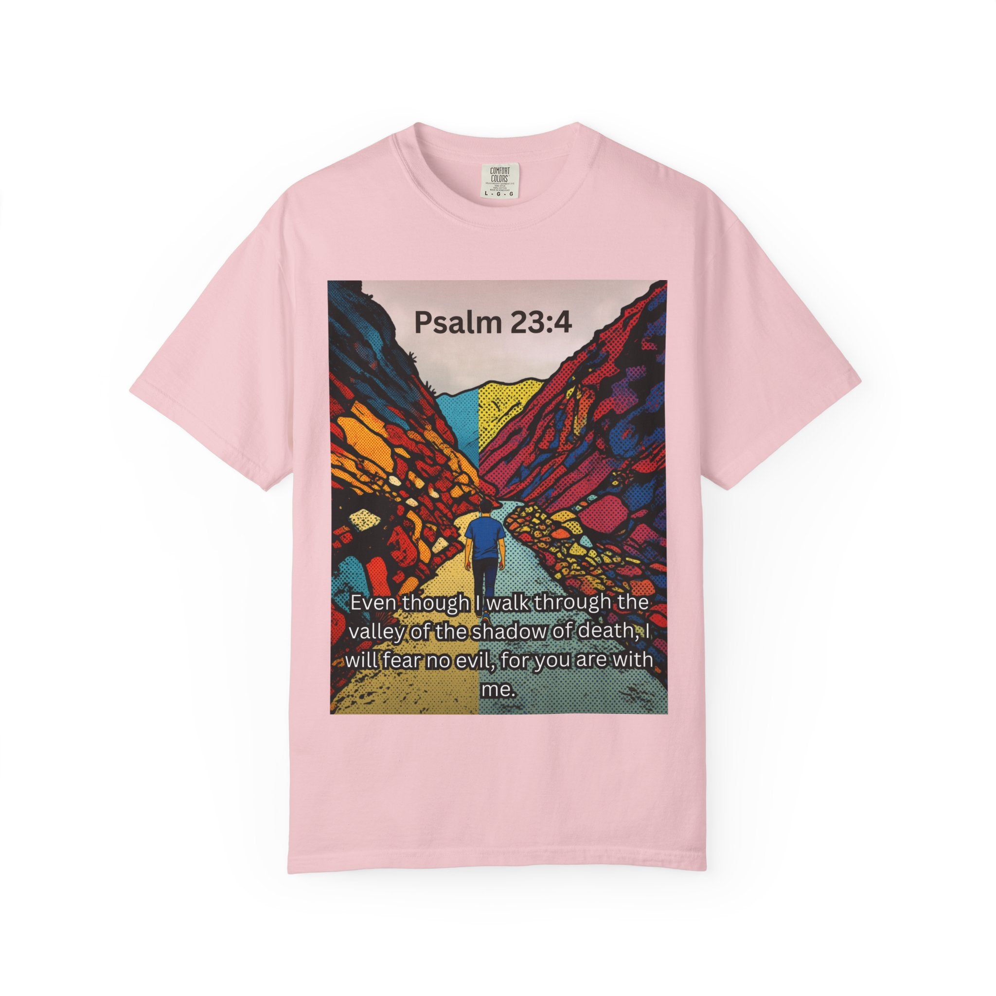 Psalm 23:4 — Valley Tee