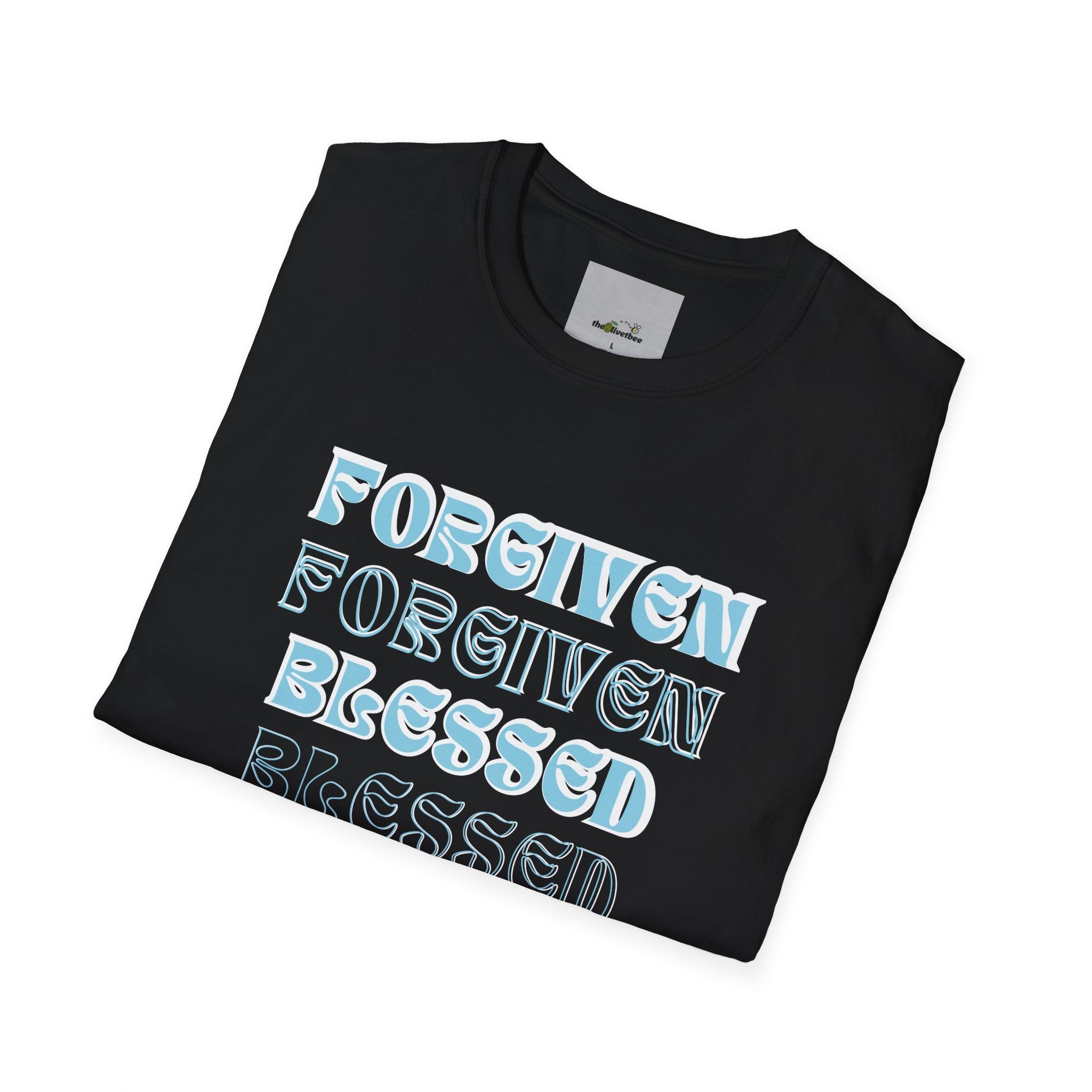 Forgiven, Blessed, Loved — Tee