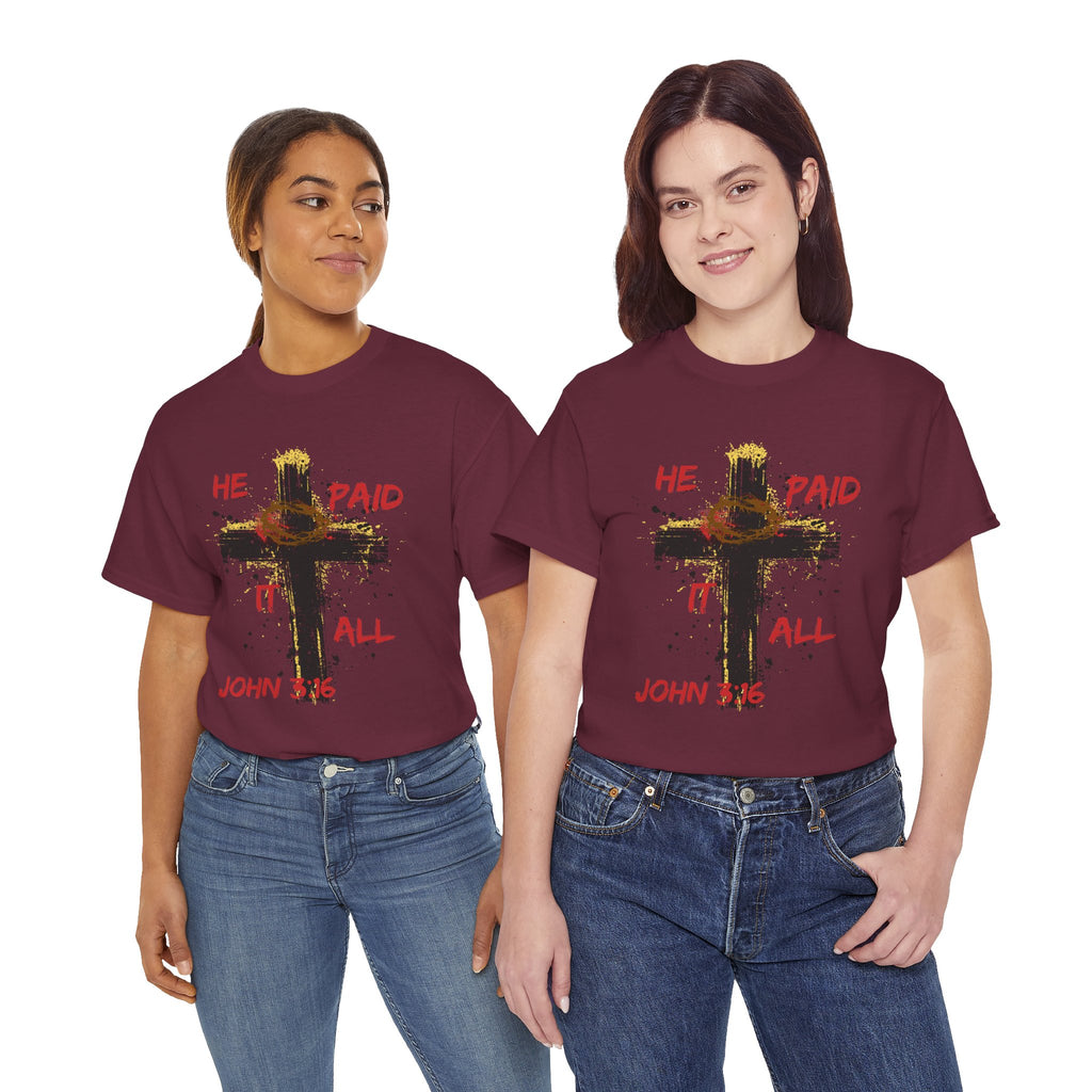 'He Paid It All'  — Graphic Tee