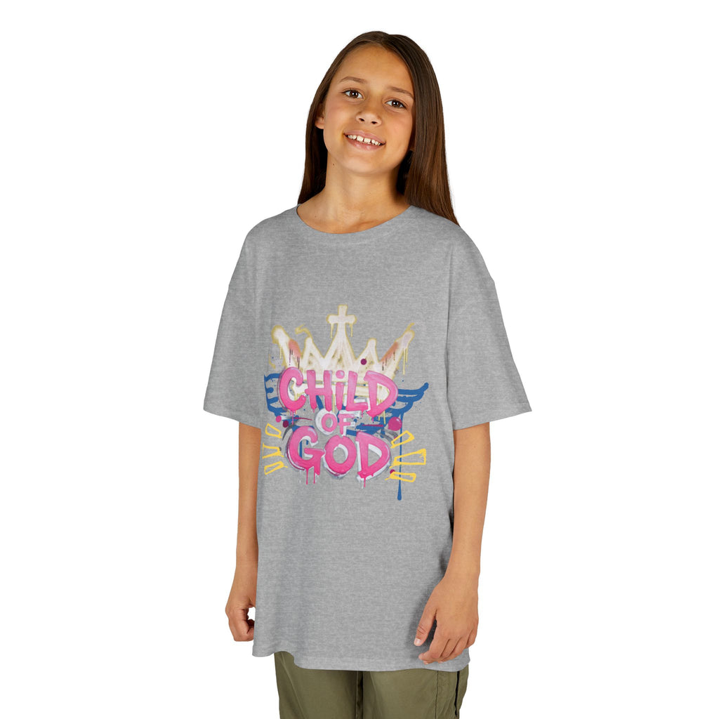 'Child of God' — Angel Wings Graphic Kids Tee
