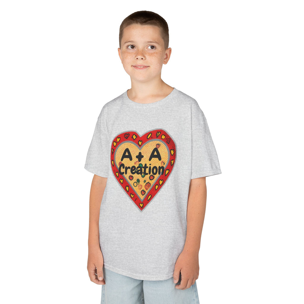 'A+A Creations' Heart - Kids Tee