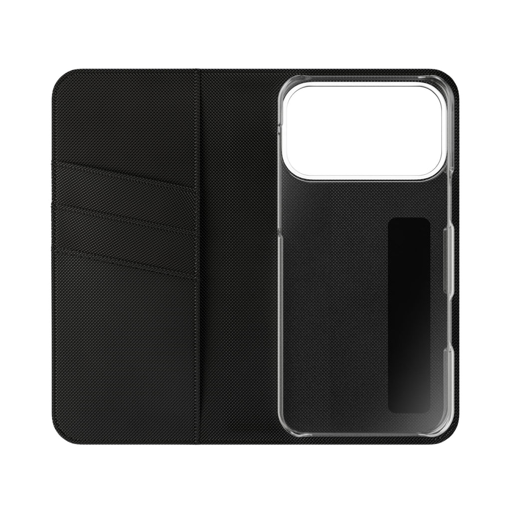 Pink Bee Logo Flip Phone Case — theOlivetbee Wallet Cover