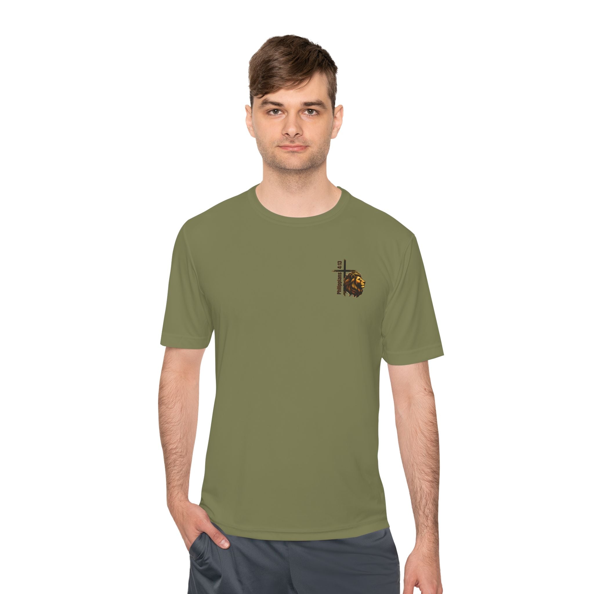 Philippians 4:13— Moisture-Wicking T-Shirt