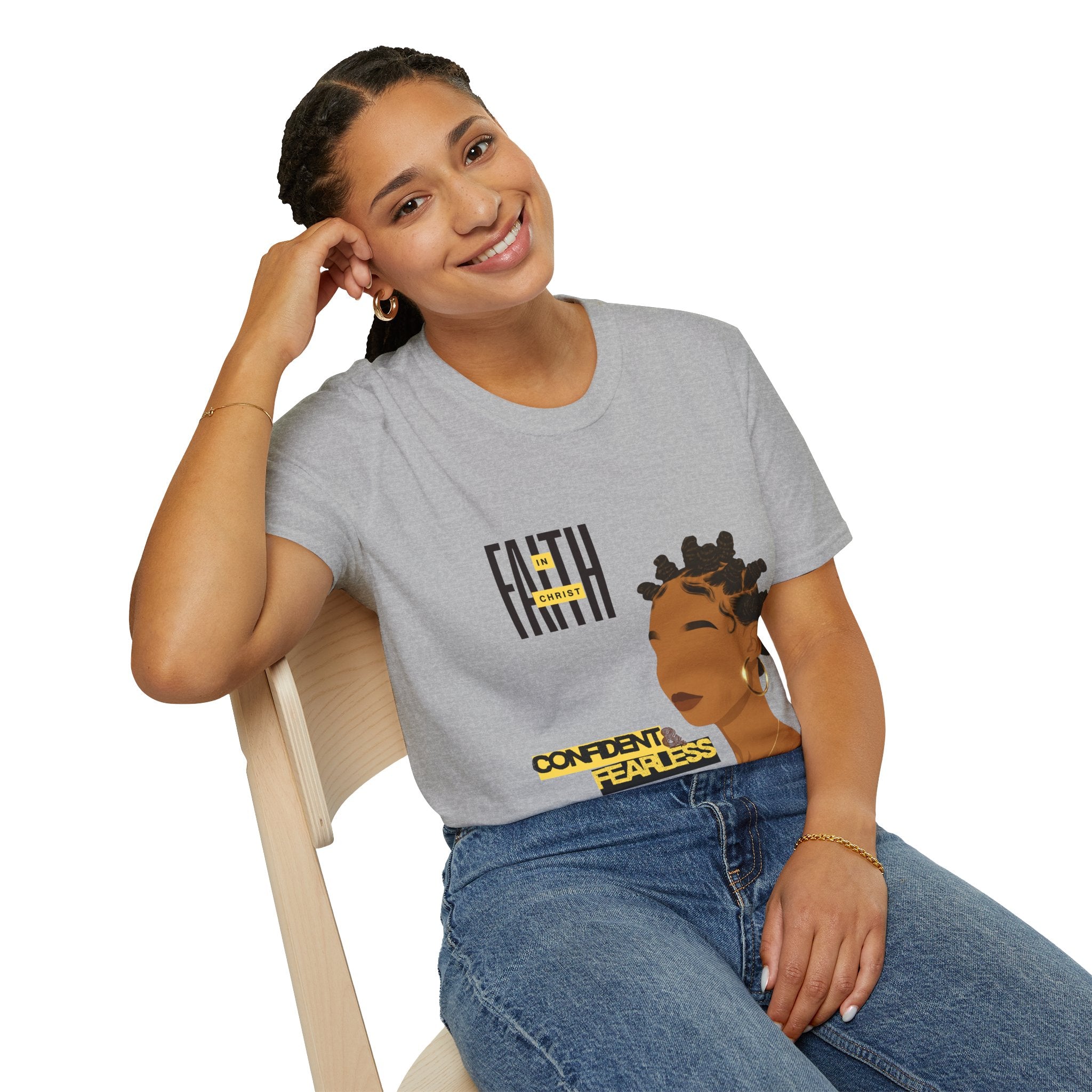 'Faith in Christ': Confident & Fearless — Tee