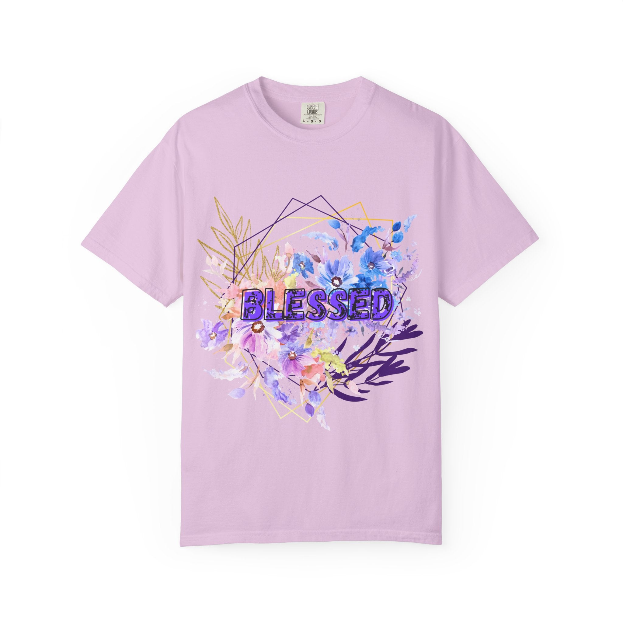 'Blessed'  — Floral T-Shirt