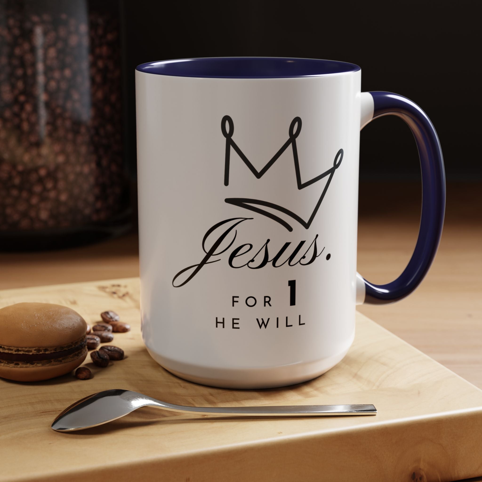 "He Leaves The 99 for 1" Jesus Christian mug