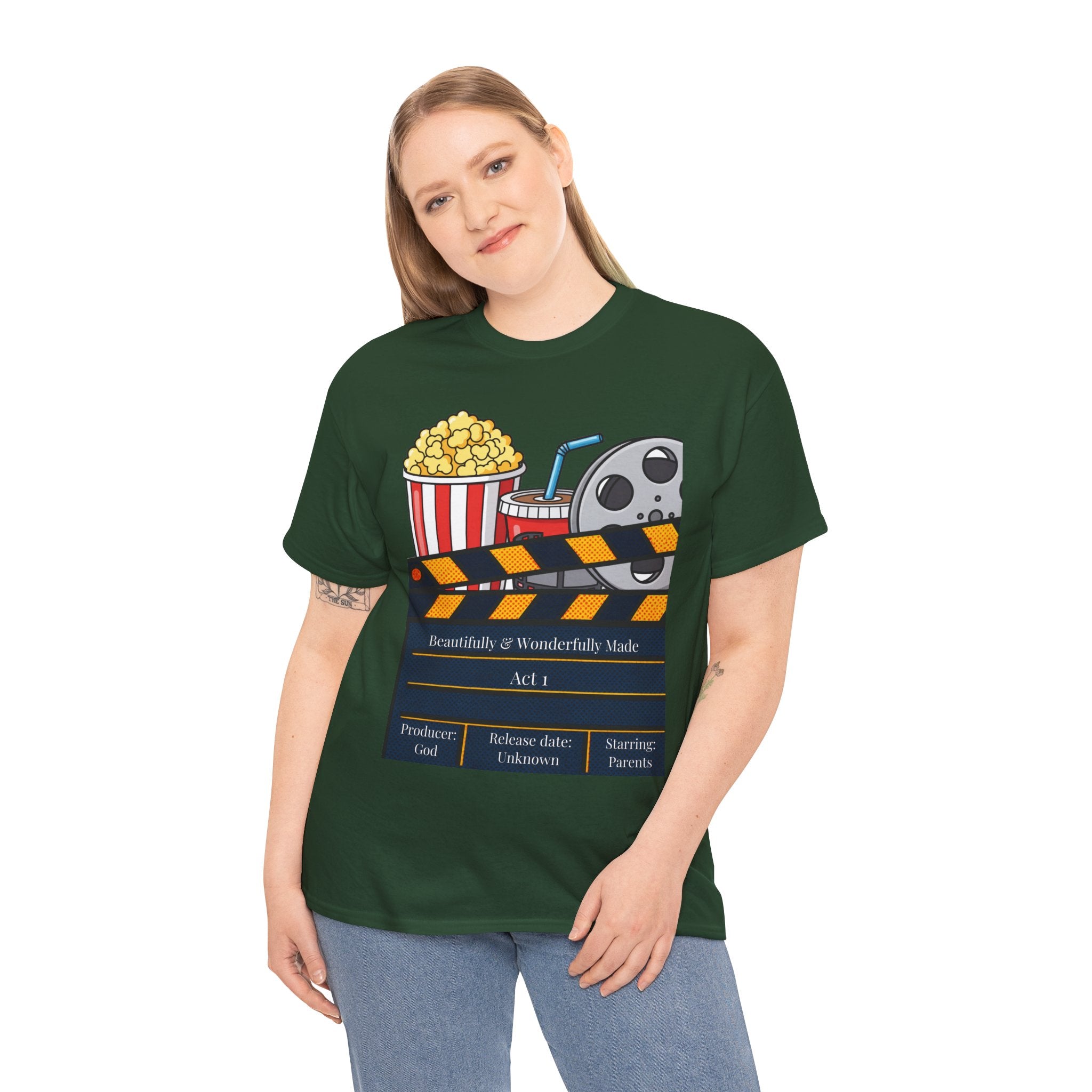 'Beautifully & Wonderfully Made' – Movie Night T-Shirt