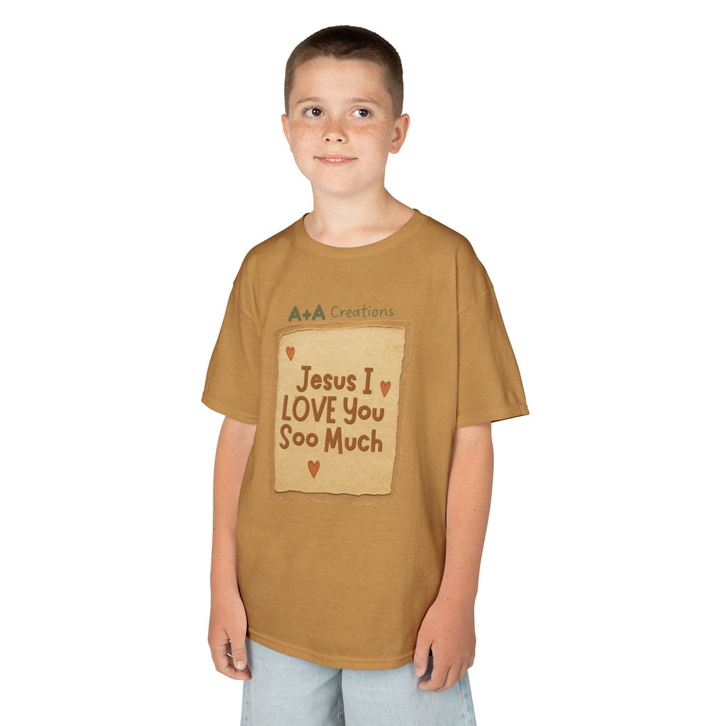 "Jesus I Love You Soo Much" - Kids Tee