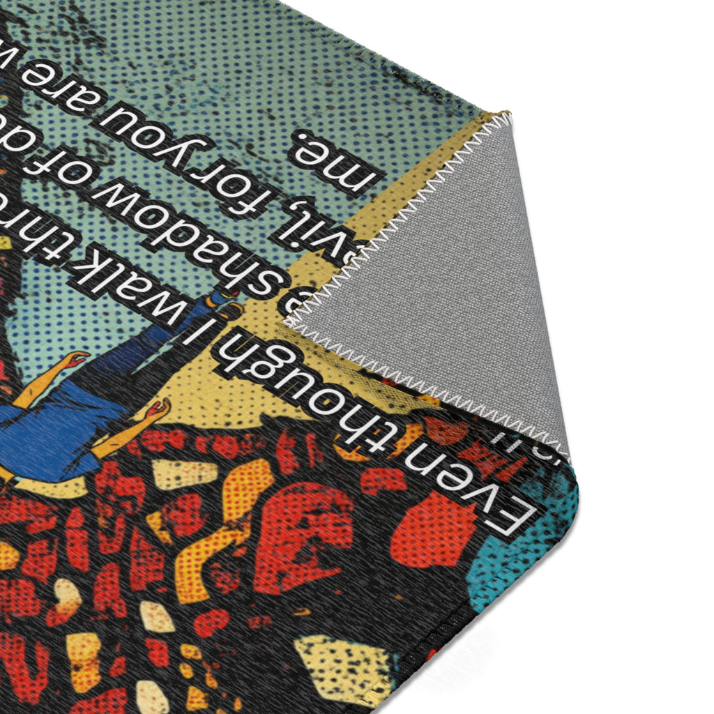 Psalm 23:4 - Area Rug