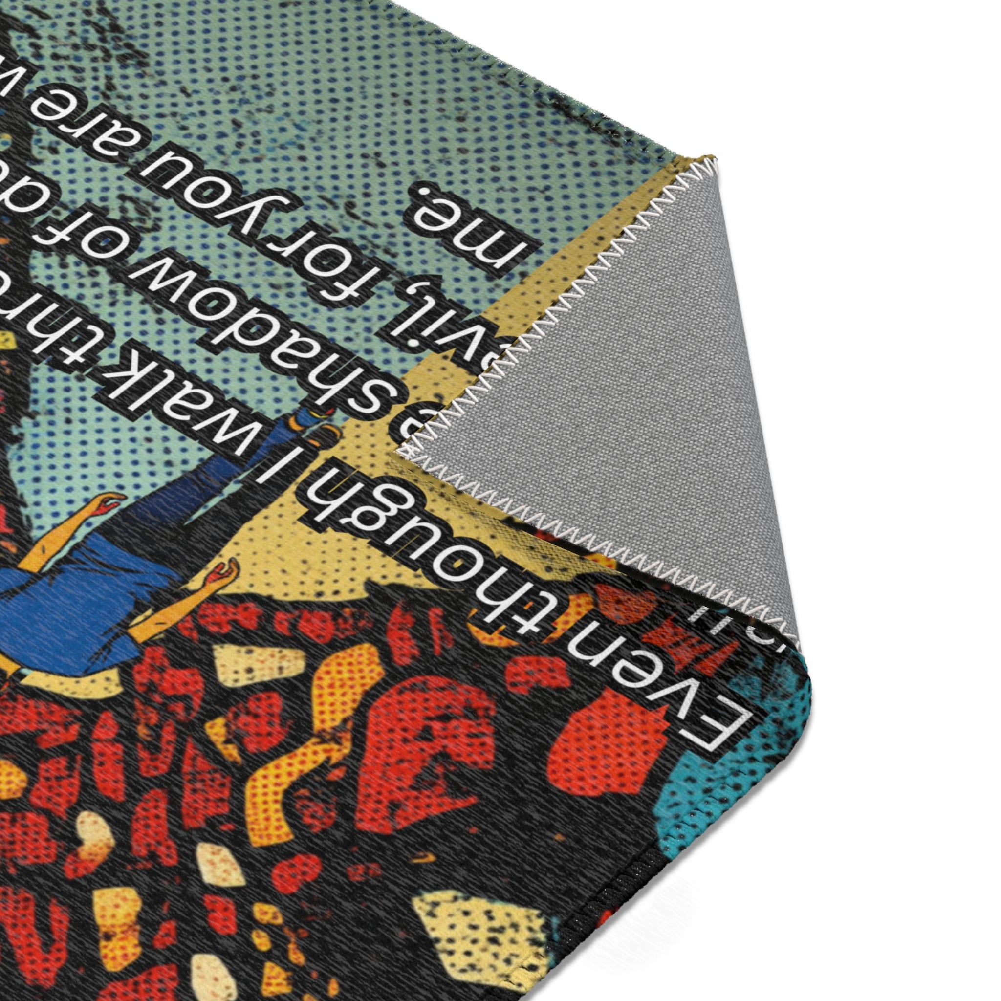 Psalm 23:4 - Area Rug