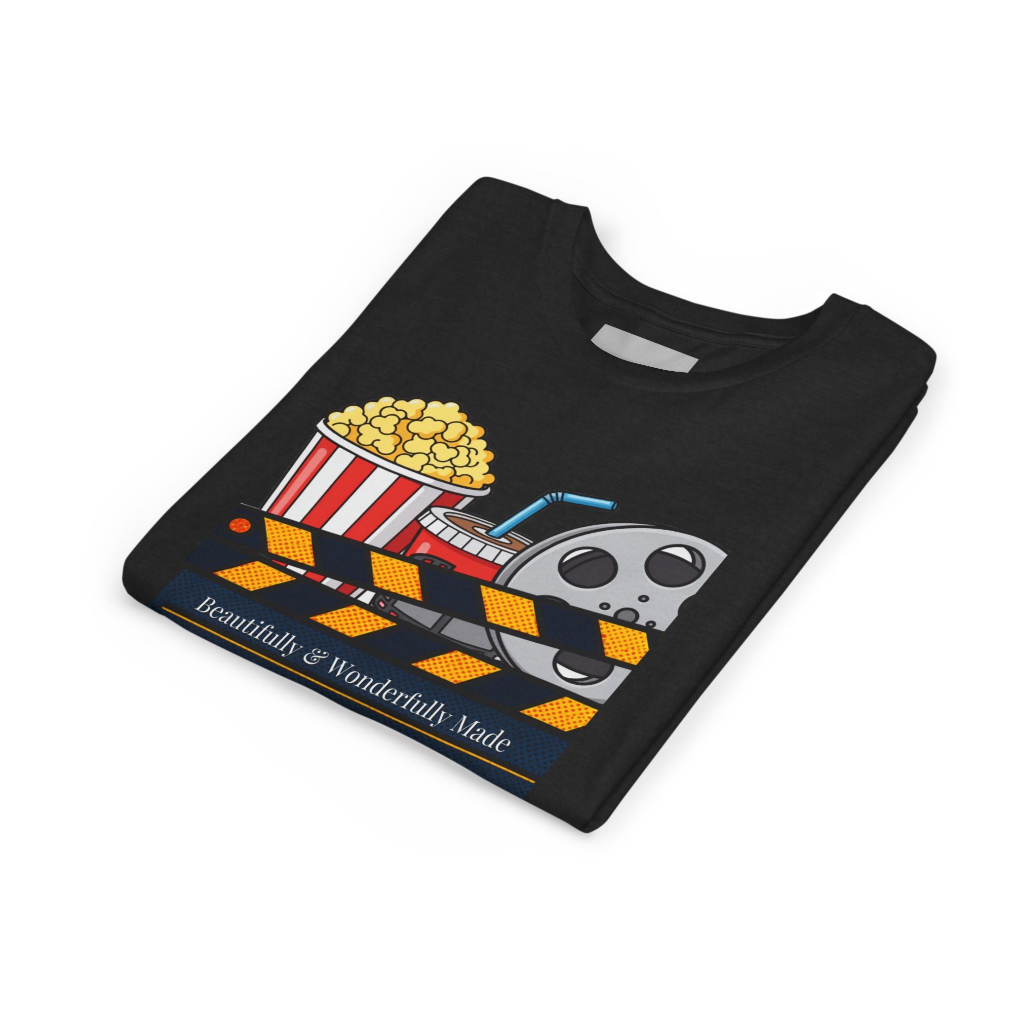 'Beautifully & Wonderfully Made'  — Kids Movie Night Tee