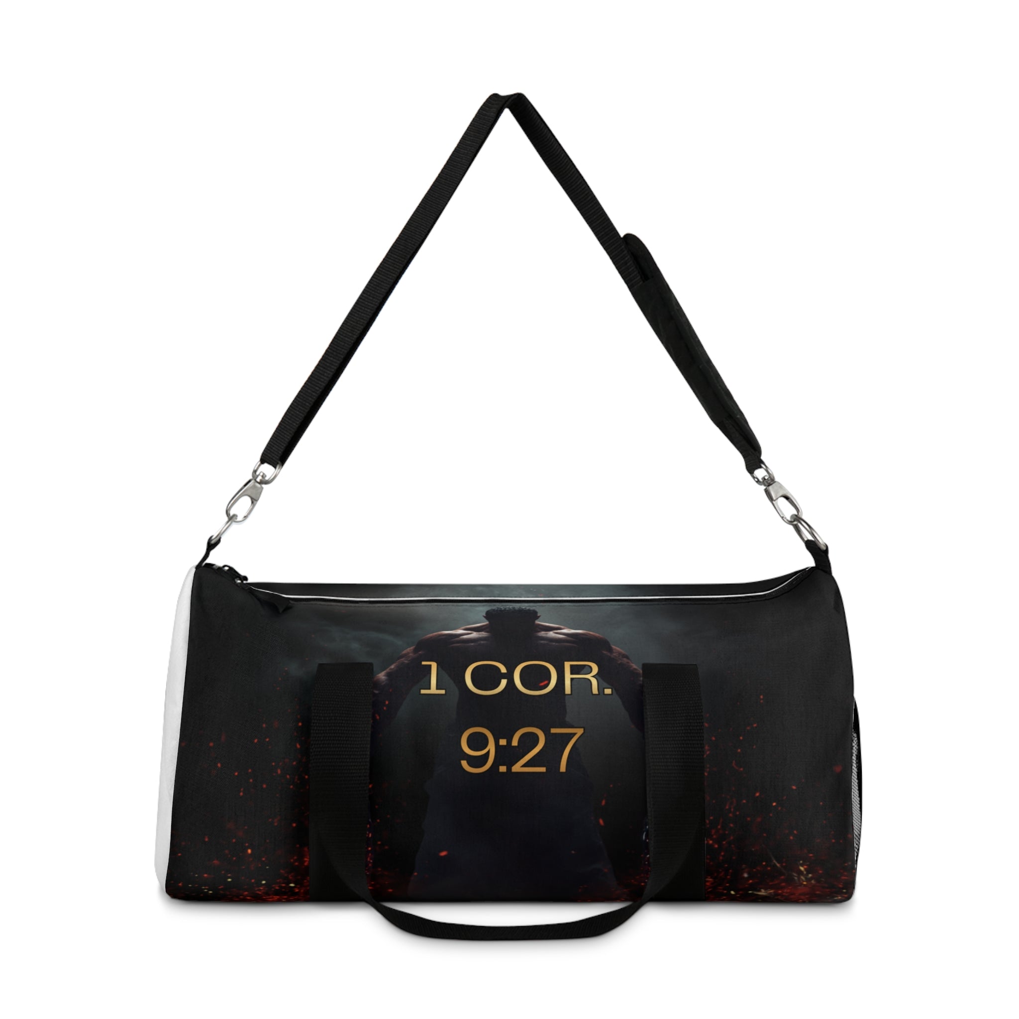 1 Corinthians 9:27 Gym Duffel Bag
