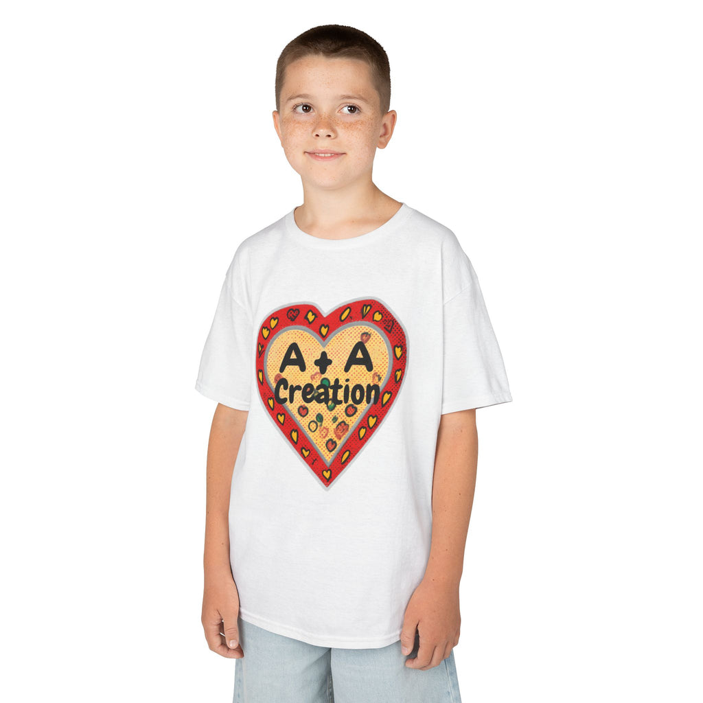 'A+A Creations' Heart - Kids Tee