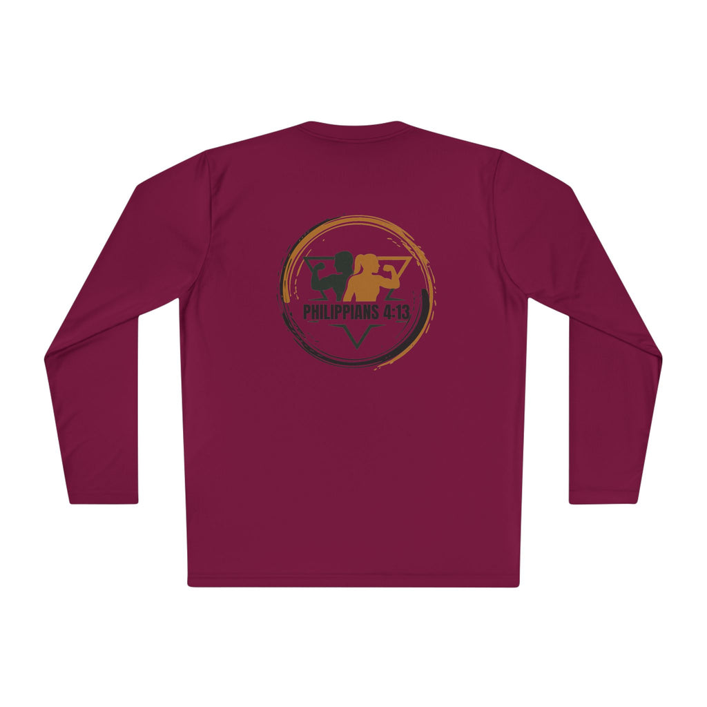 Philippians 4:13  — Athletic Long Sleeve Shirt